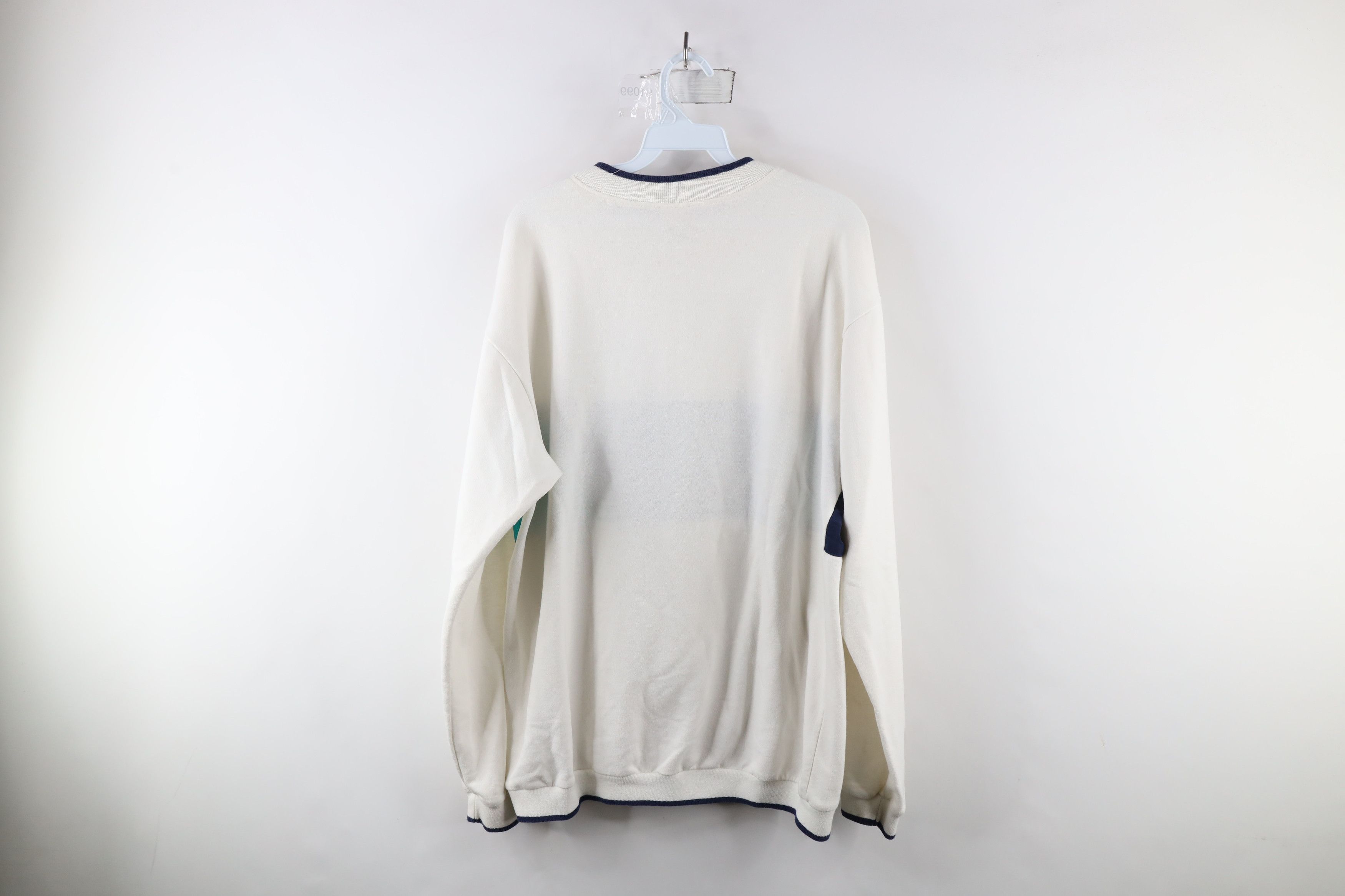 Vintage Vintage 90s Streetwear Block Crewneck Sweatshirt USA Size US L / EU 52-54 / 3 - 8 Thumbnail