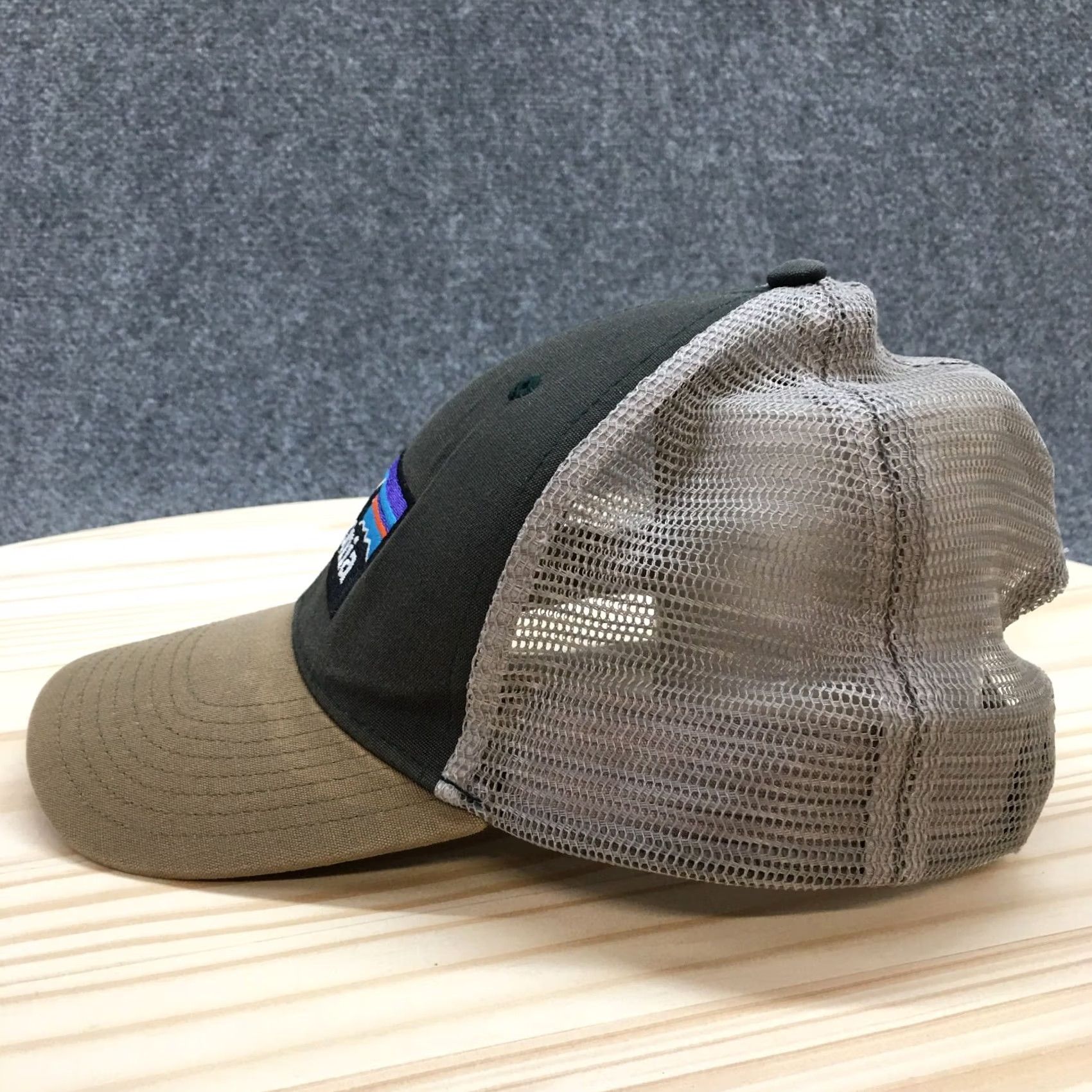 Patagonia Patagonia Trucker Hat Mens Brown OS Adjustable Curved Brim Embroidered Logo Size ONE SIZE - 5 Thumbnail