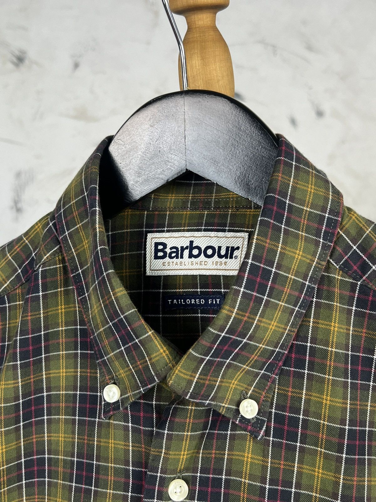 Barbour Barbour Tartan Button Up Shirt Size S - M Size US S / EU 44-46 / 1 - 5 Thumbnail