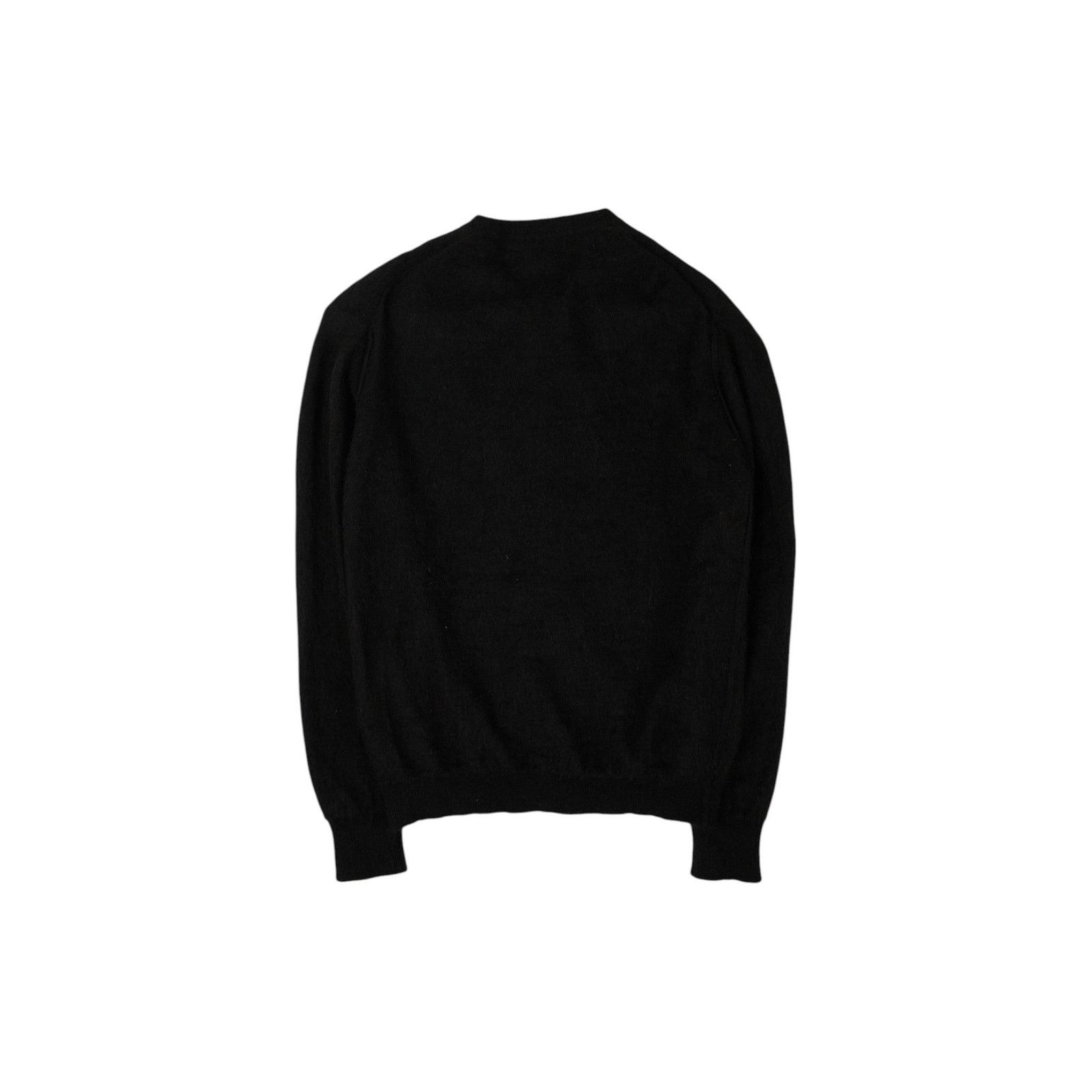 Comme des Garcons F/W 1991 Black Tricot Wool Cardigan Size M / US 6-8 / IT 42-44 - 2 Thumbnail