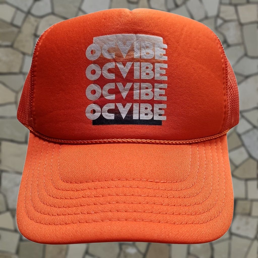 Vintage VINTAGE Otto OC Vibe Orange County California Trucker Hat Adjustable Snapback Mens 90s 80s Outdoor Size ONE SIZE - 1 Thumbnail