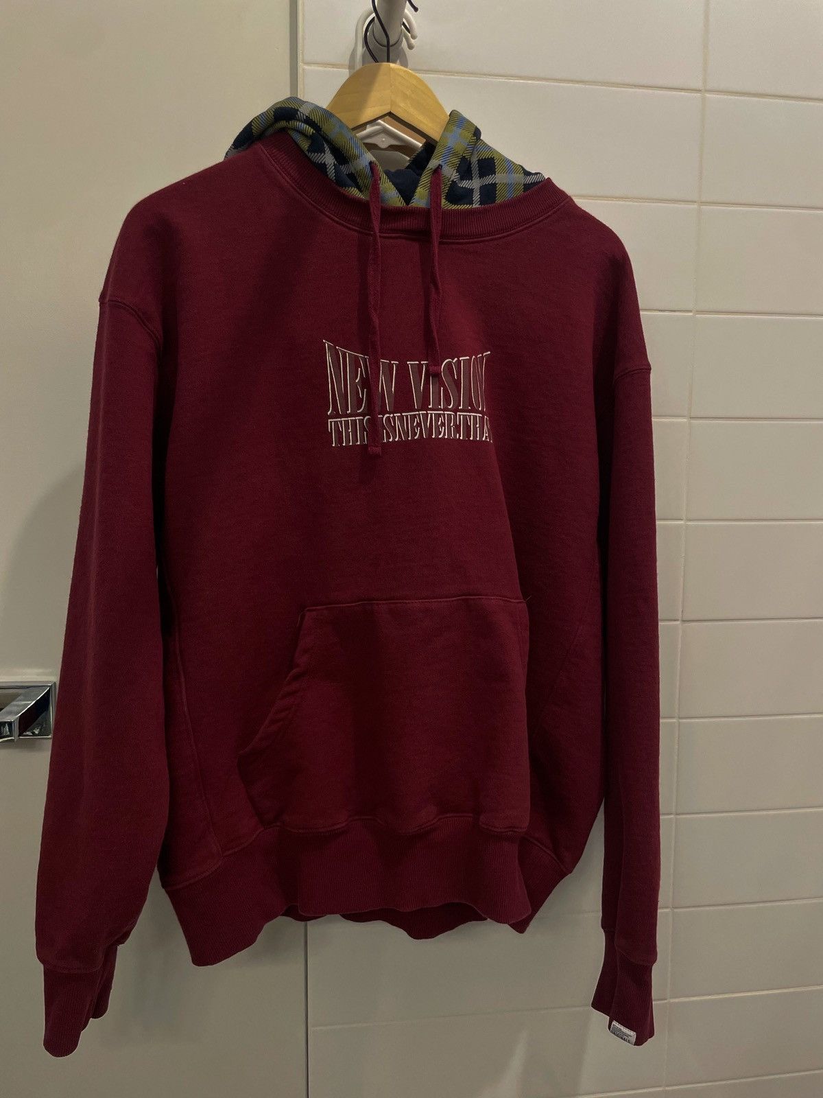【THISISNEVERTHAT】NEW VISION Hoodie Fuchsia NEW VISION Hoodie - thisisneverthat®