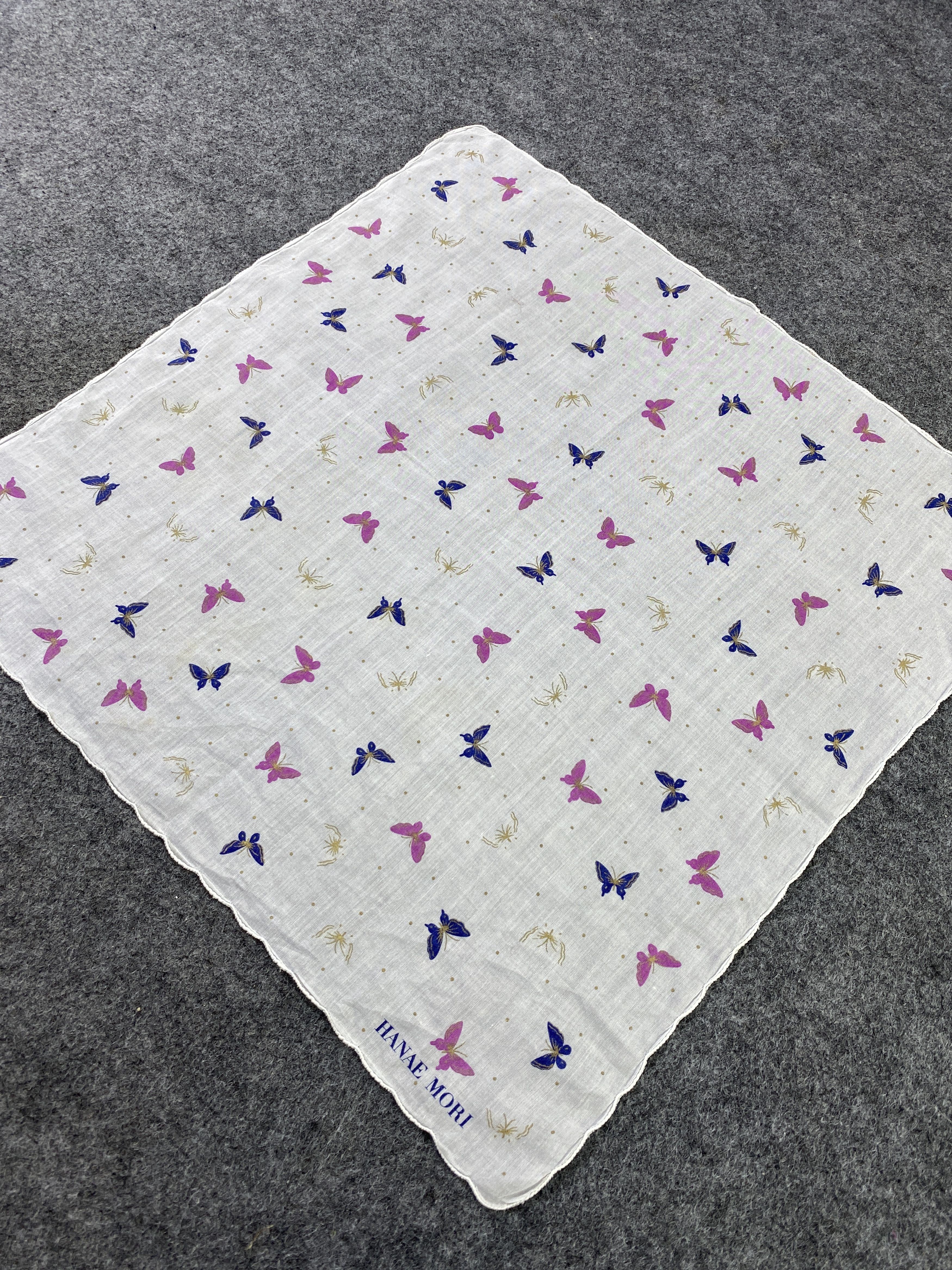 Hanae Mori Hanae Mori Handkerchief / Bandana / Neckerchief-B372 Size ONE SIZE - 4 Thumbnail