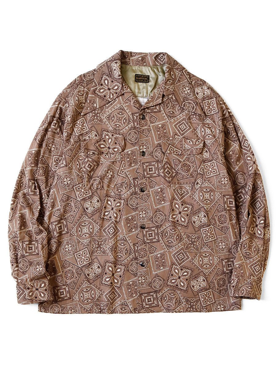 Kapital Kapital COOKIE Bandana Rungle Collar Board Shirt Size US M / EU 48-50 / 2 - 1 Preview