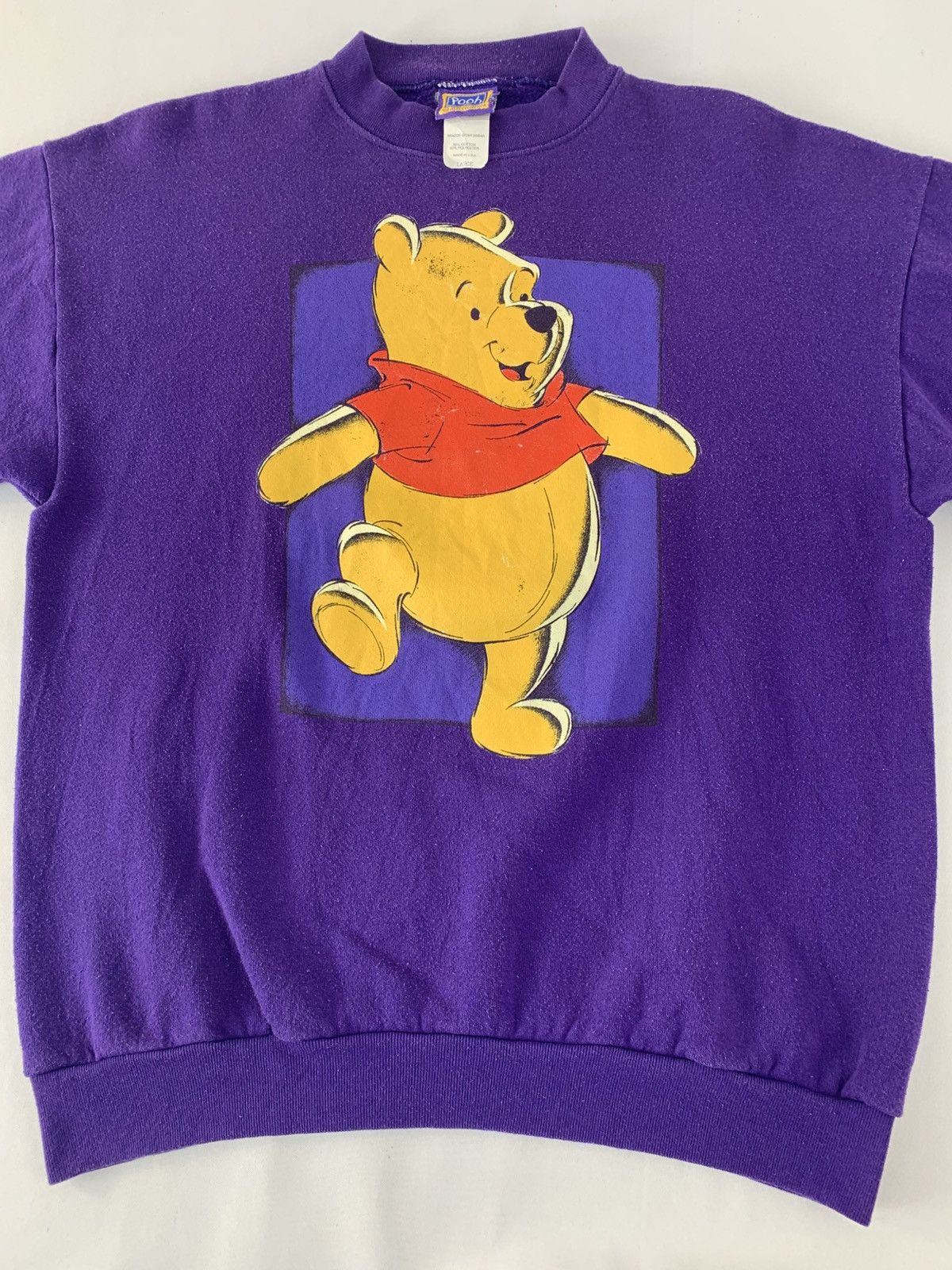 Disney 90s Disney Winnie The Pooh Big Screen Logo Crewneck Size US L / EU 52-54 / 3 - 2 Thumbnail