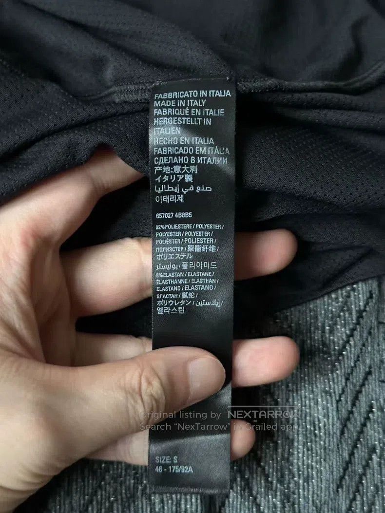 Balenciaga Balenciaga Mesh lettering short sleeve Size US S / EU 44-46 / 1 - 4 Thumbnail