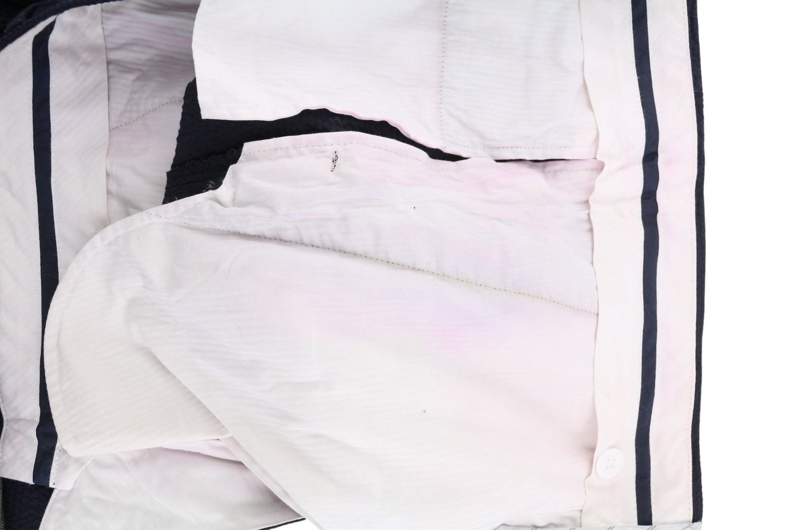 Suitsupply SLIM UK36R Dark Blue Seersucker Zip Trousers 86722 Size 36R - 9 Thumbnail