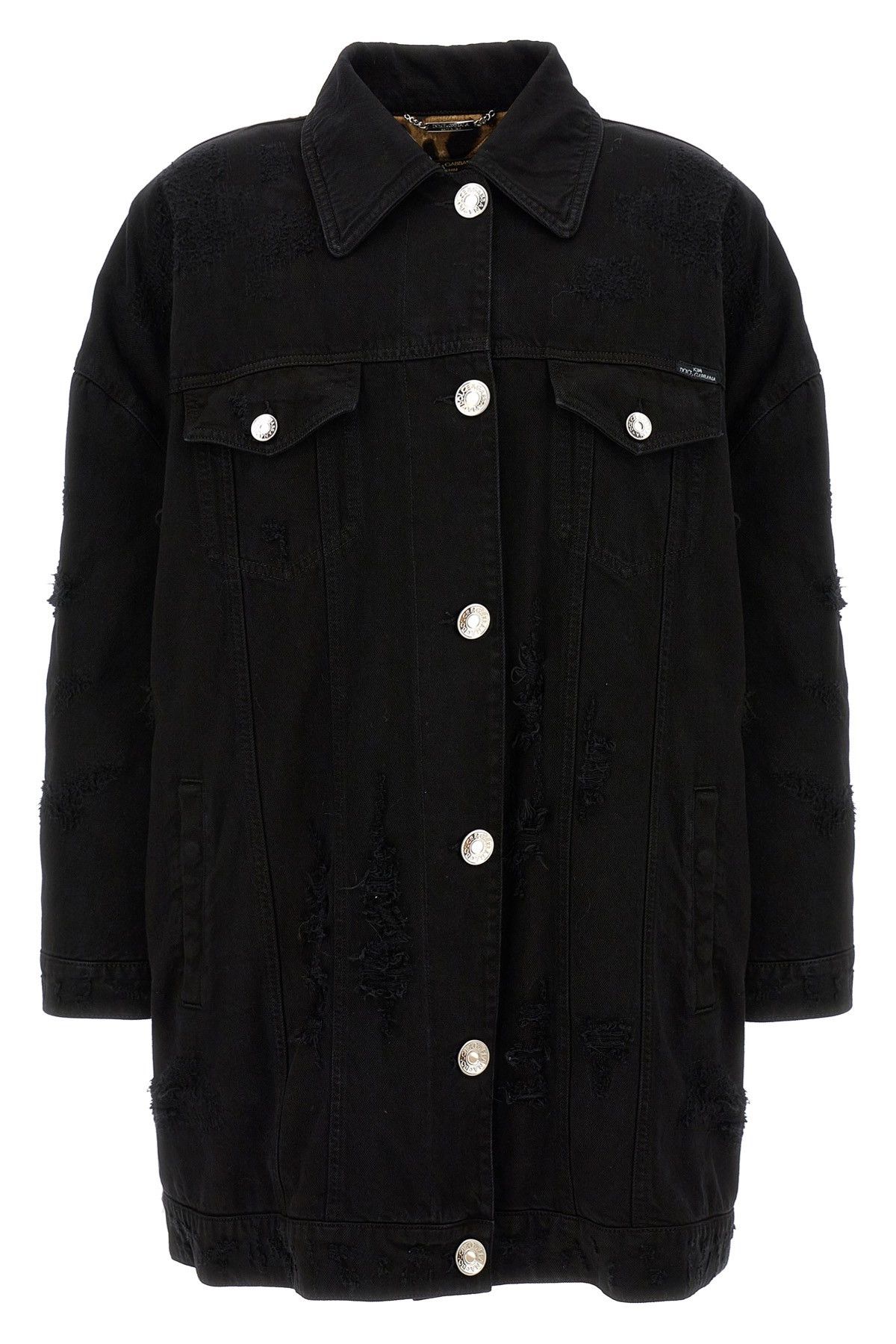 Dolce & Gabbana Denim long jacket Size M / US 6-8 / IT 42-44 - 1 Thumbnail