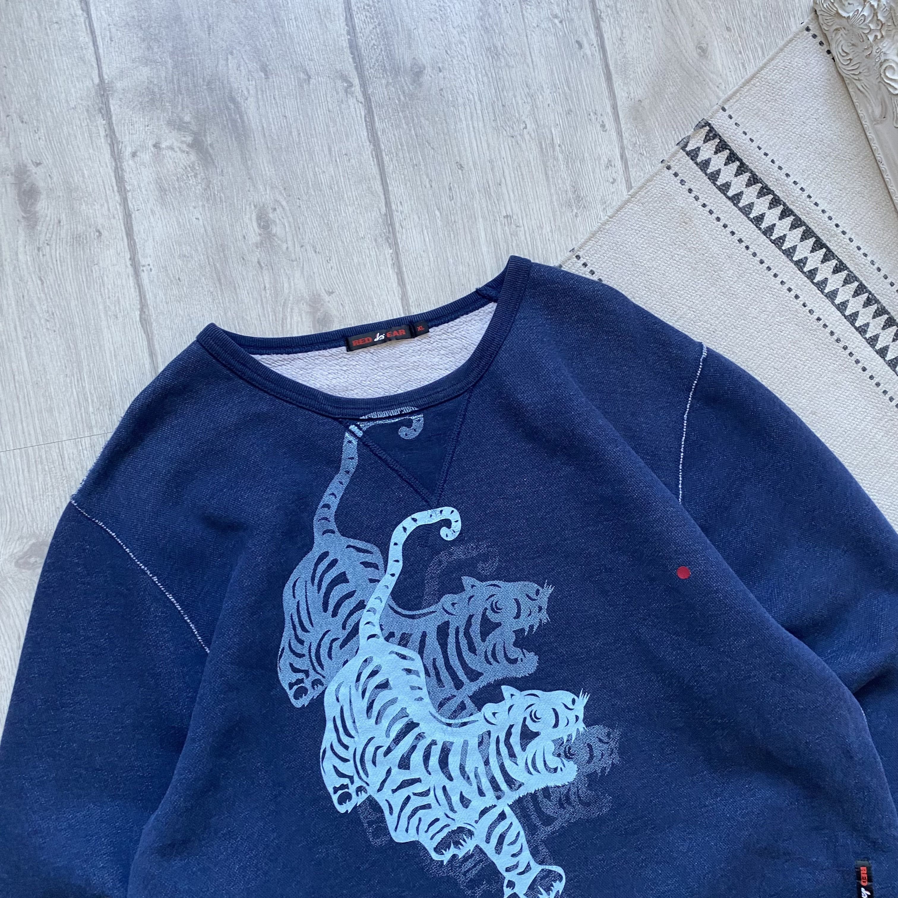 Paul Smith Red Ear 🐅 Designer Paul Smith Red Ear Sweatshirt japanese tiger Size US L / EU 52-54 / 3 - 3 Thumbnail