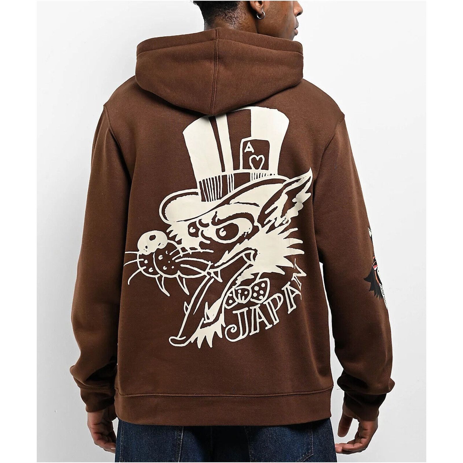 Ed Hardy Ed Hardy Hoodie Panther Tiger Fleece Pullover Sweatshirt Size US M / EU 48-50 / 2 - 6 Thumbnail