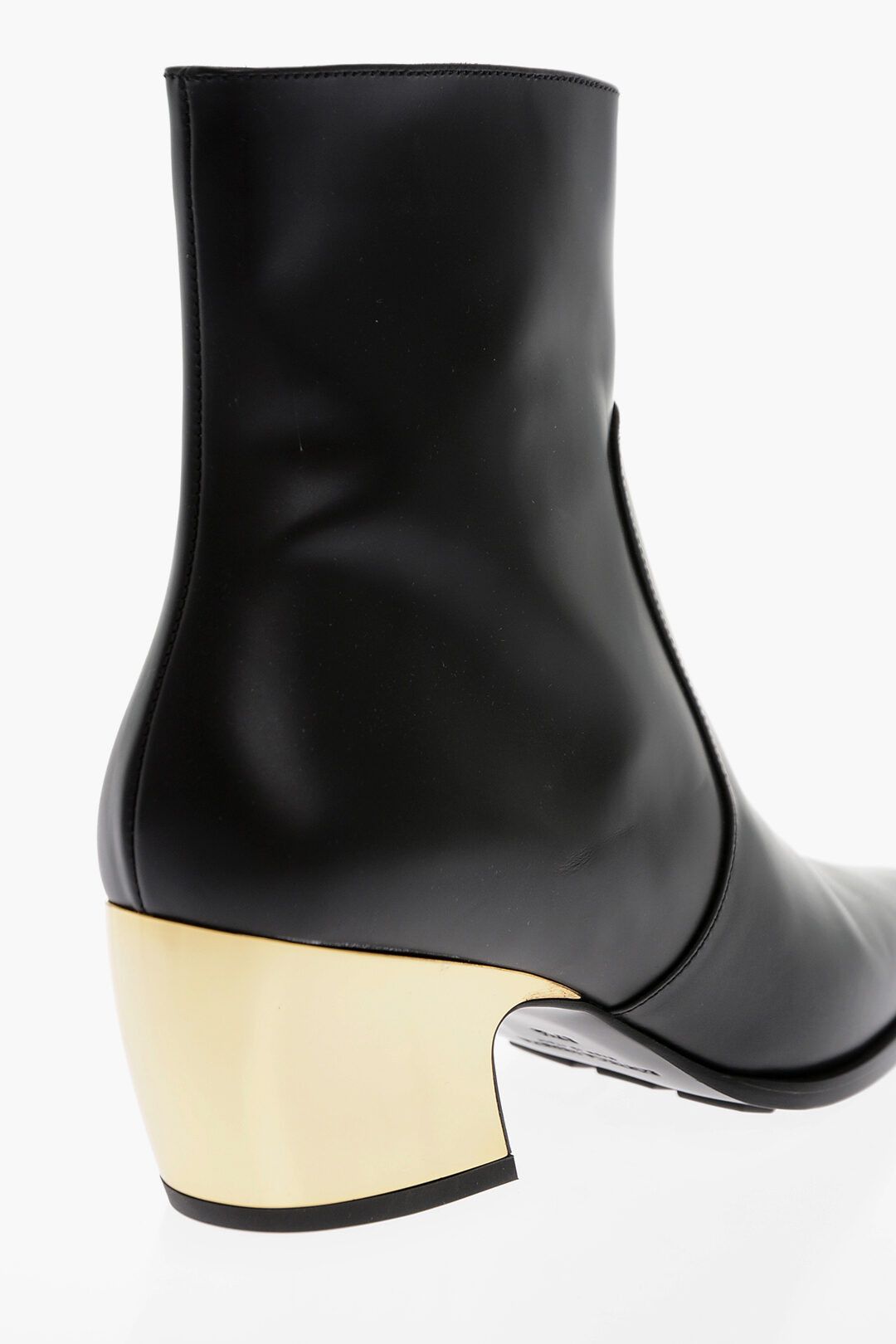 Bottega Veneta og1mm0825 Leather Tokyo Western Booties in Black Size US 8.5 / IT 38.5 - 4 Thumbnail