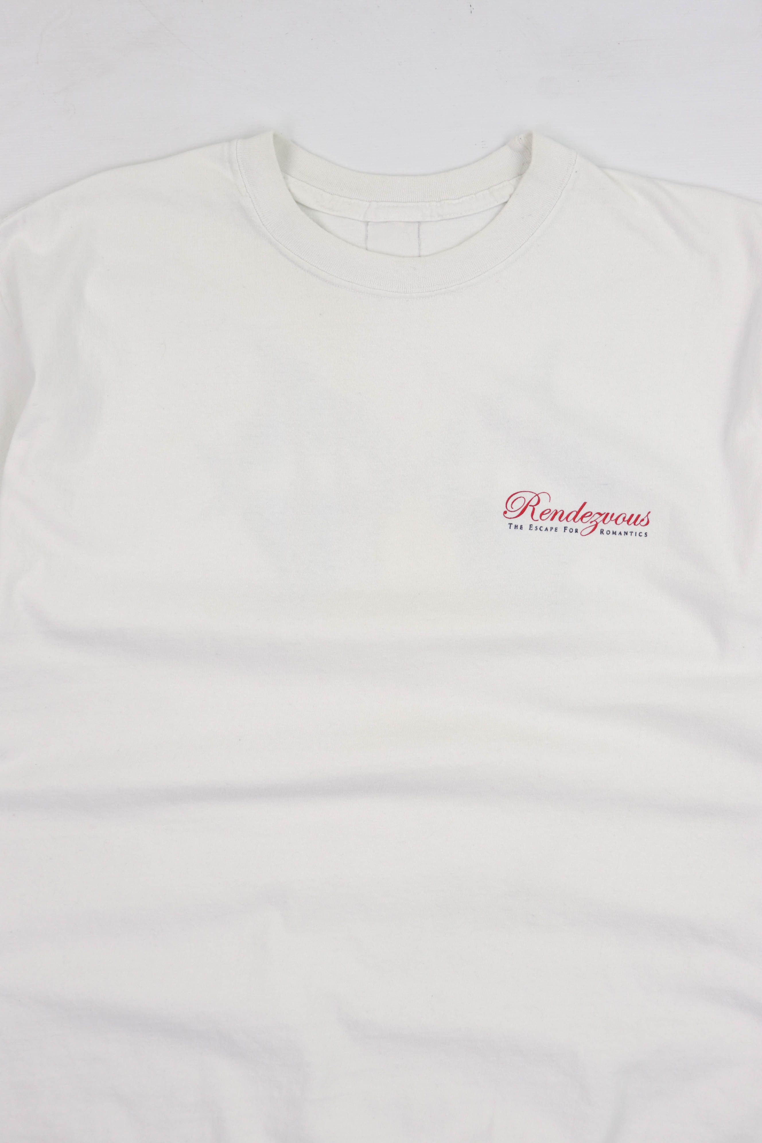 Vintage Rendezvous The Escape For Romantics Kissing Fish T-shirt Tee Size US L / EU 52-54 / 3 - 3 Thumbnail