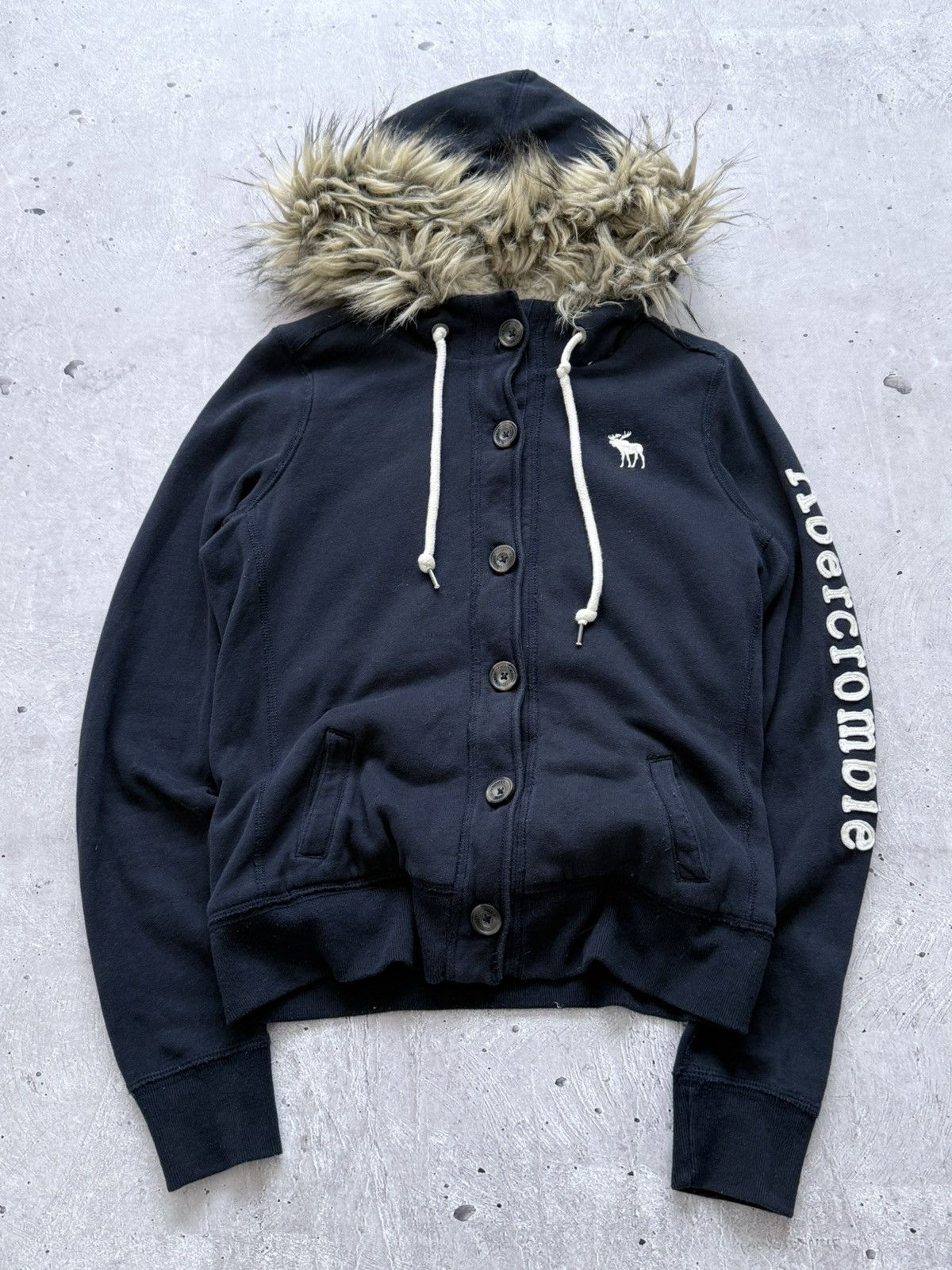 Hysteric Glamour Abercrombie & Fitch Hysteric Glamour Style Fur Hood Hoodie Size US M / EU 48-50 / 2 - 1 Thumbnail
