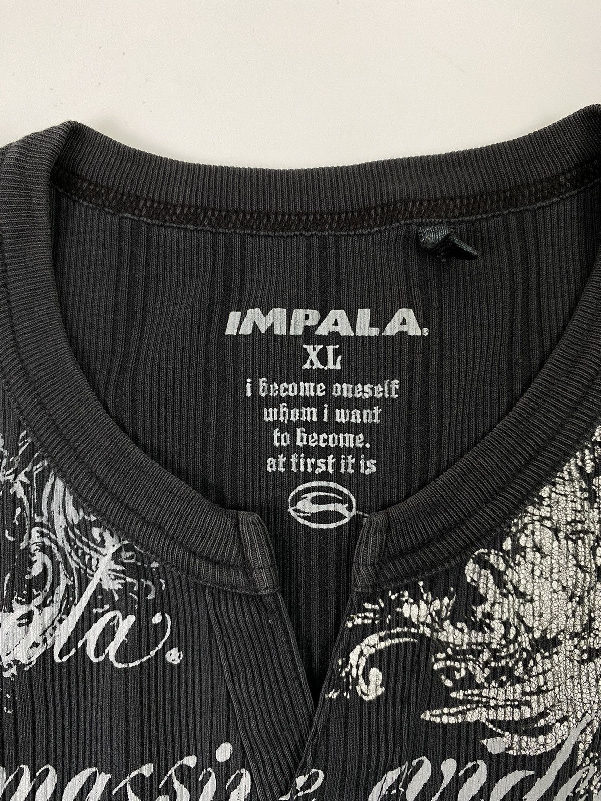 If Six Was Nine crazy gothic poem impala thermal LS ifsixwasnine Size US L / EU 52-54 / 3 - 6 Thumbnail