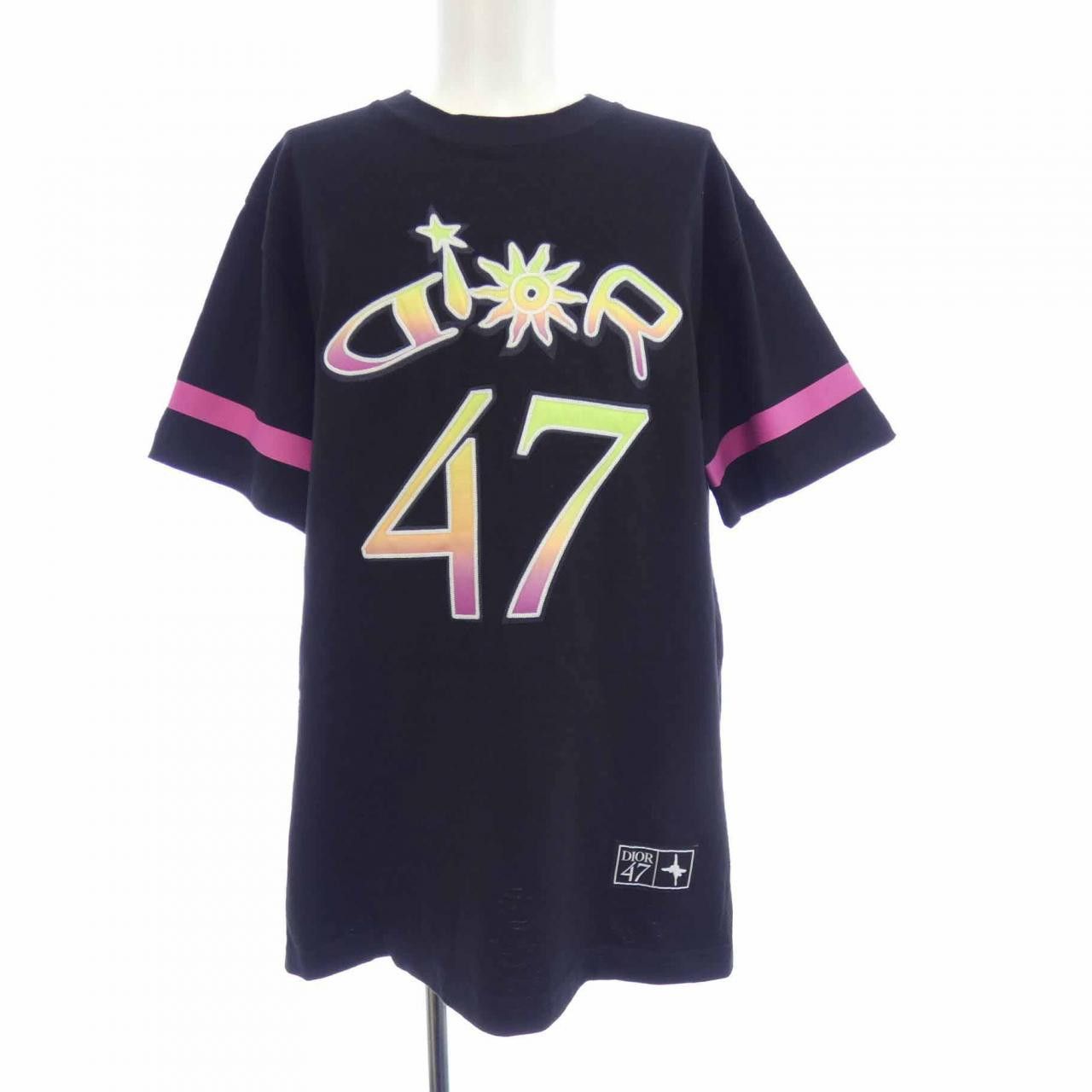 Dior Dior Dior T-shirt Cotton T-Shirts 593J696N0849 DUTY FREE for USA Size ONE SIZE - 1 Thumbnail