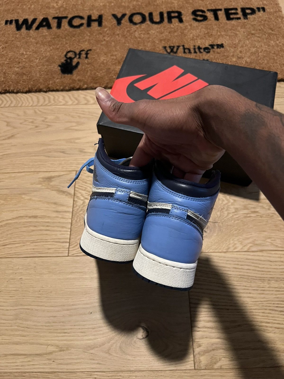 Jordan Brand Air Jordan 1 obsidian Size US 5.5 / EU 38 - 4 Thumbnail