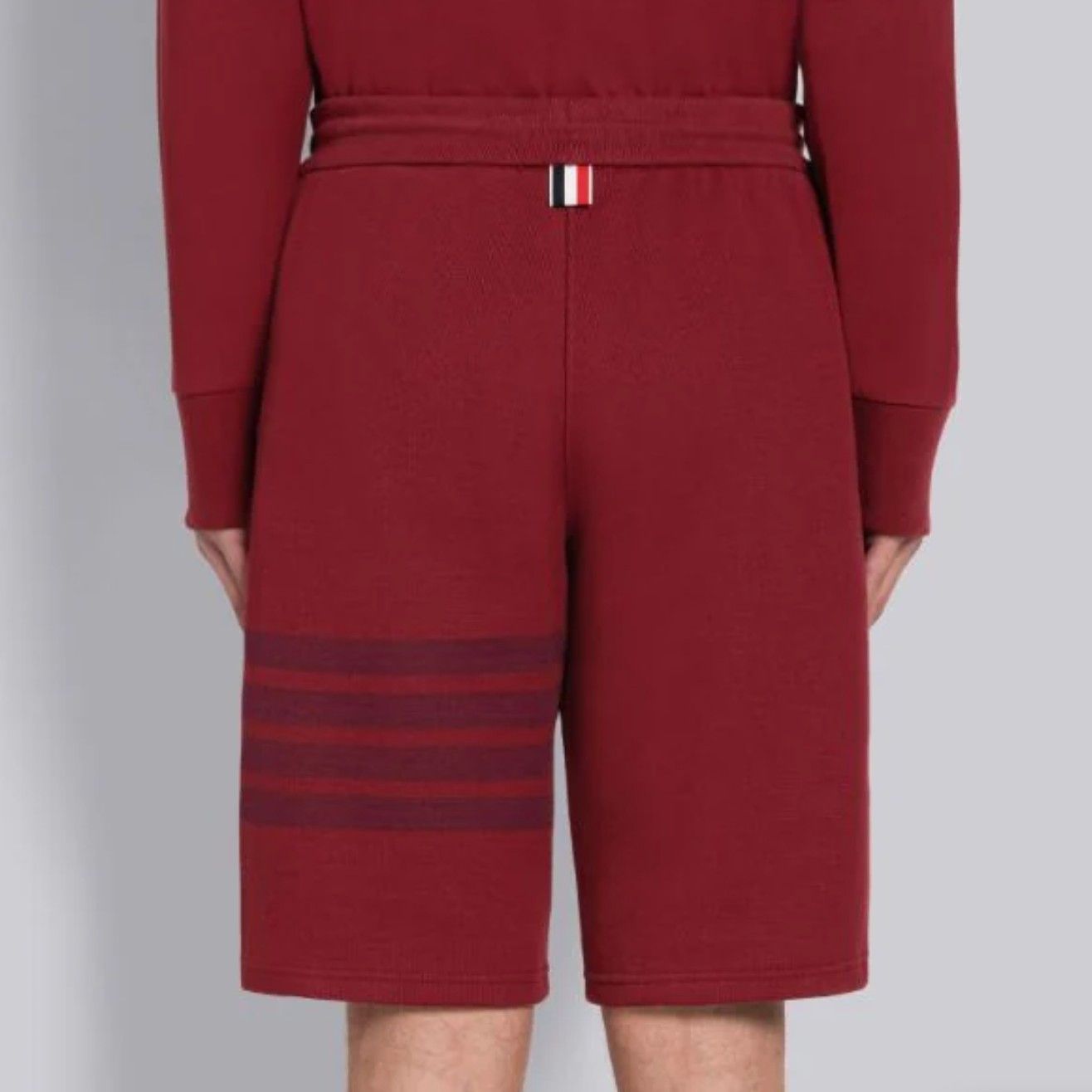 Thom Browne Double Face Knit 4-Bar Sweatshorts Size 2 Size US 30 / EU 46 - 3 Thumbnail