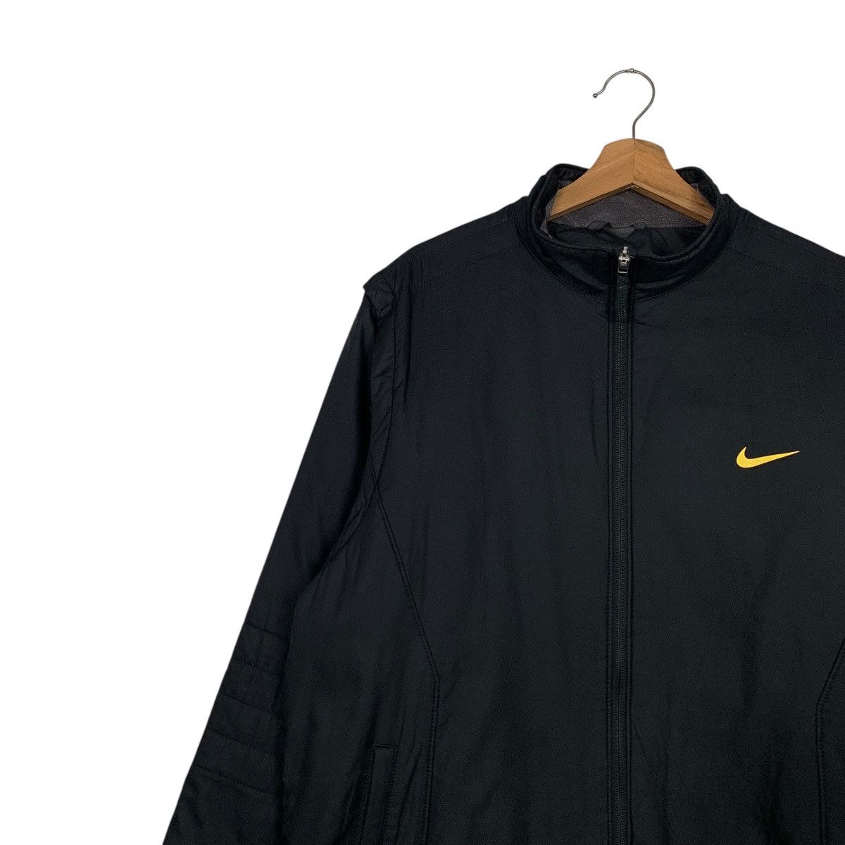 Nike NIKE GOLF All Black Light Jacket #2597-C112 Size US XL / EU 56 / 4 - 6 Thumbnail