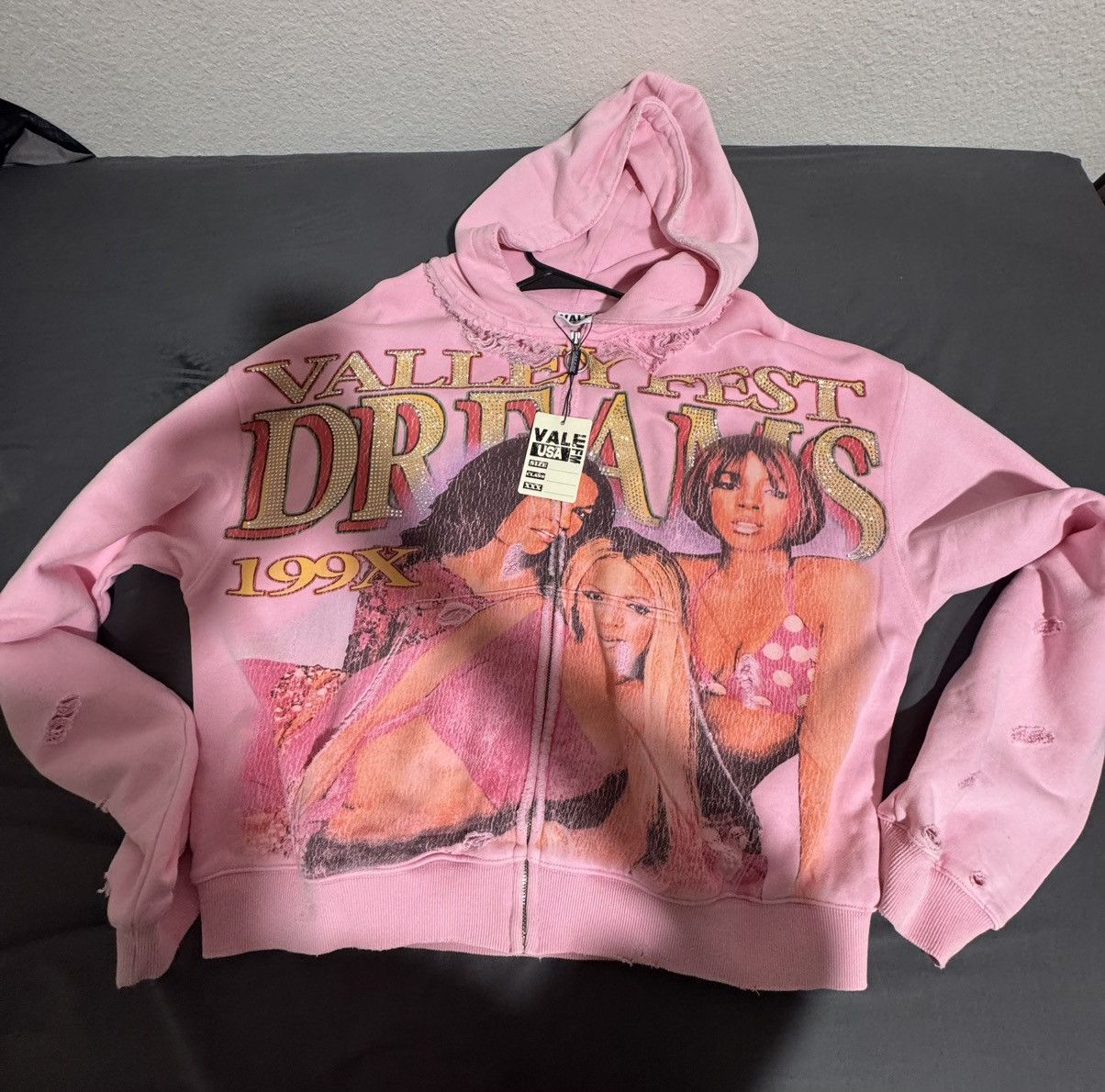 【正規品】Vale Forever Dreams パーカー XL ピンク 正規品】Vale Forever Dreams パーカー XL ピンク