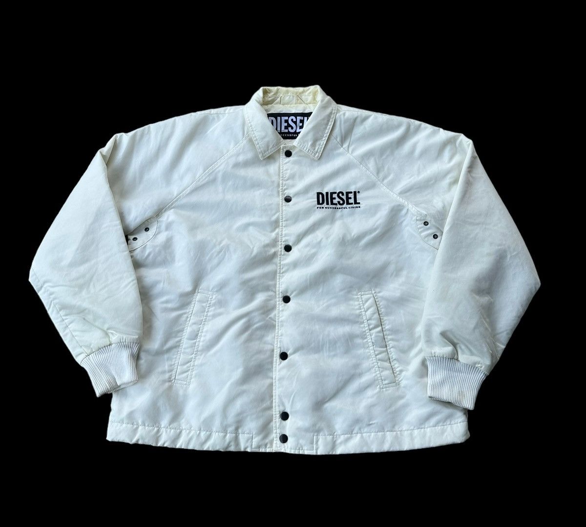 Diesel Diesel big logo coach jacket Size US L / EU 52-54 / 3 - 1 Thumbnail