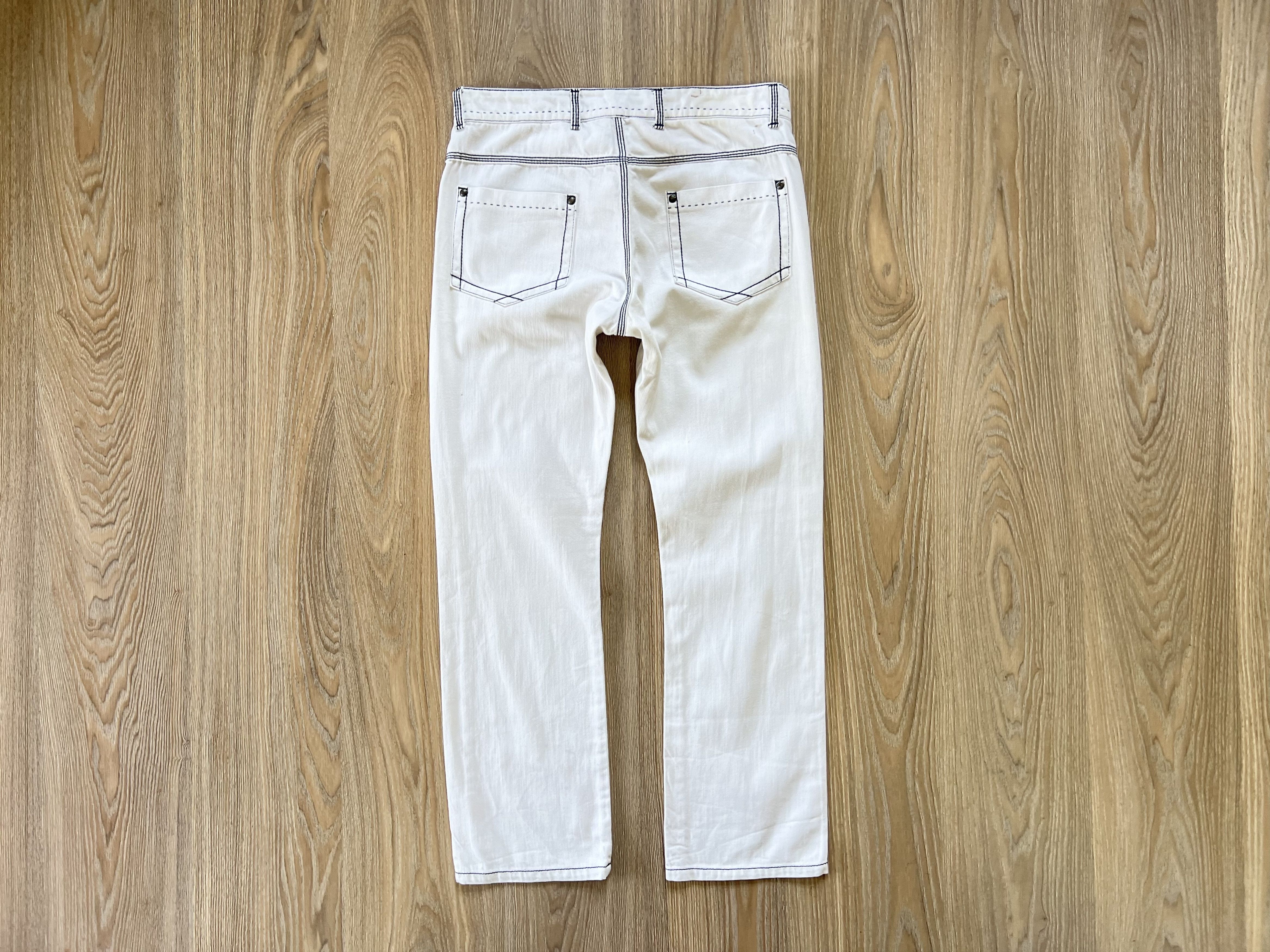 Vintage Iceberg White Italian Jeans