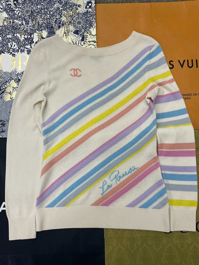 Chanel Chanel Cruise series rainbow color-blocked striped double Size XS / US 0-2 / IT 36-38 - 1 Thumbnail