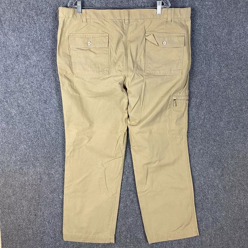 Dockers Dockers Utility Pants Men's 42x30 Classic Fit Beige Chino Size US 42 / EU 58 - 6 Thumbnail