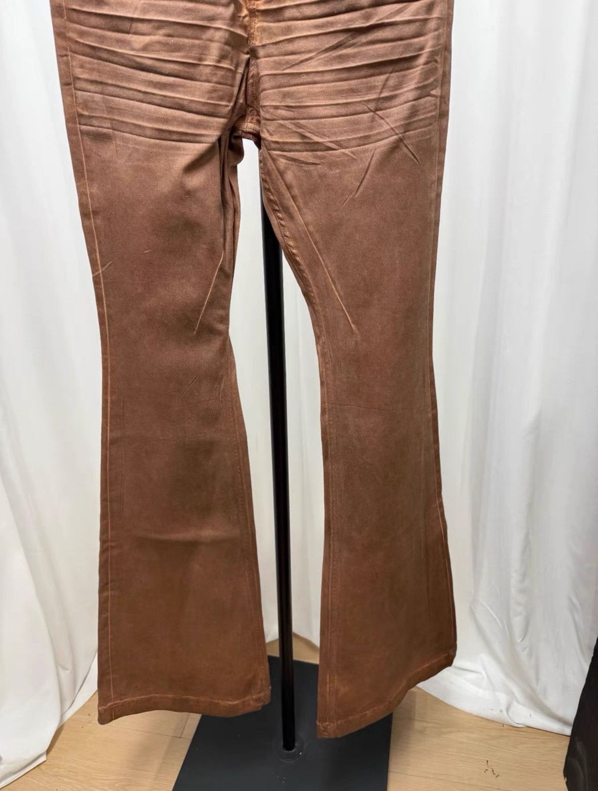 Rick Owens Rick Owens Mud-dyed Flared Pants Size US 28 / EU 44 - 3 Thumbnail