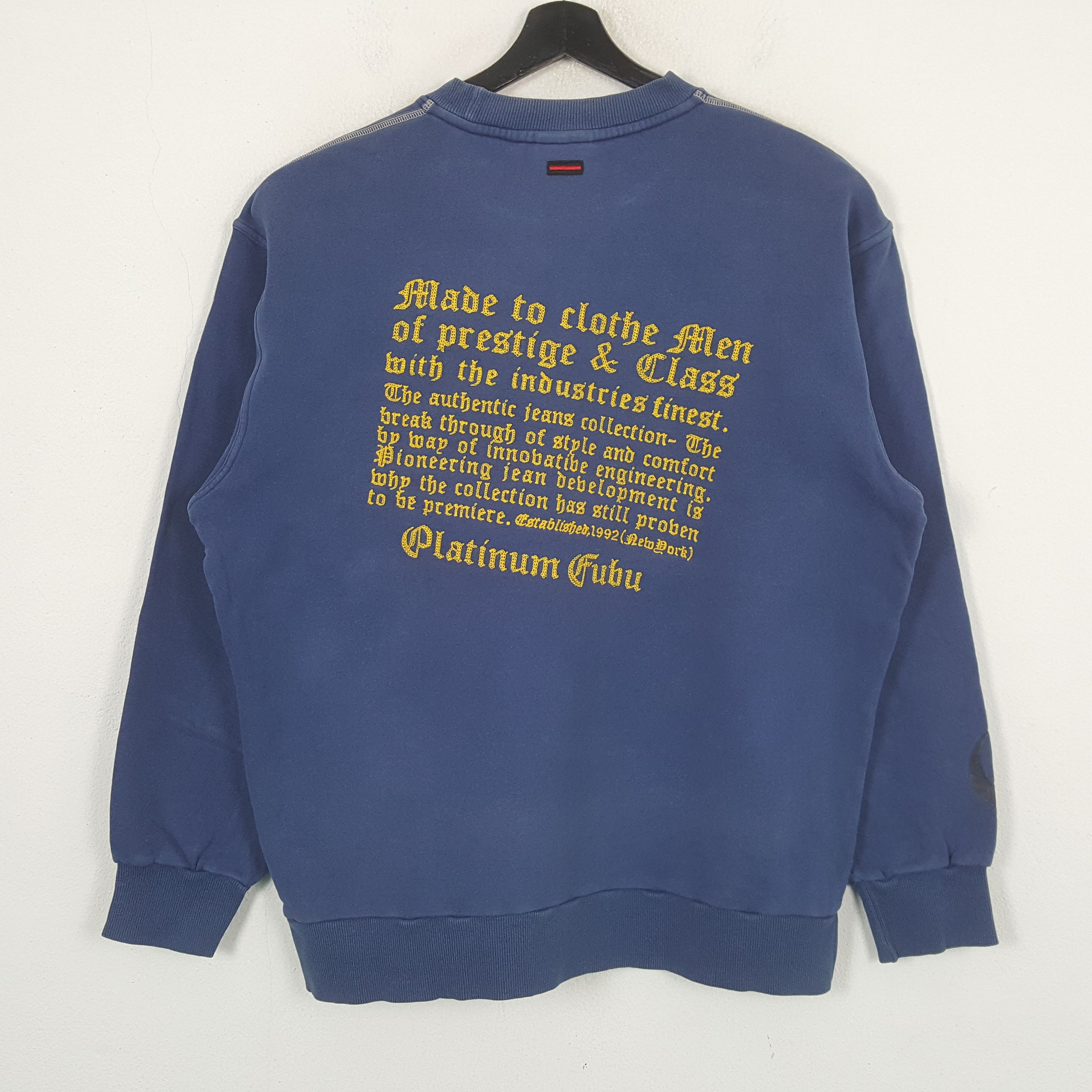 Fubu × Vintage Fubu Streetwear Style Sweatshirt Size US XL / EU 56 / 4 - 1 Thumbnail