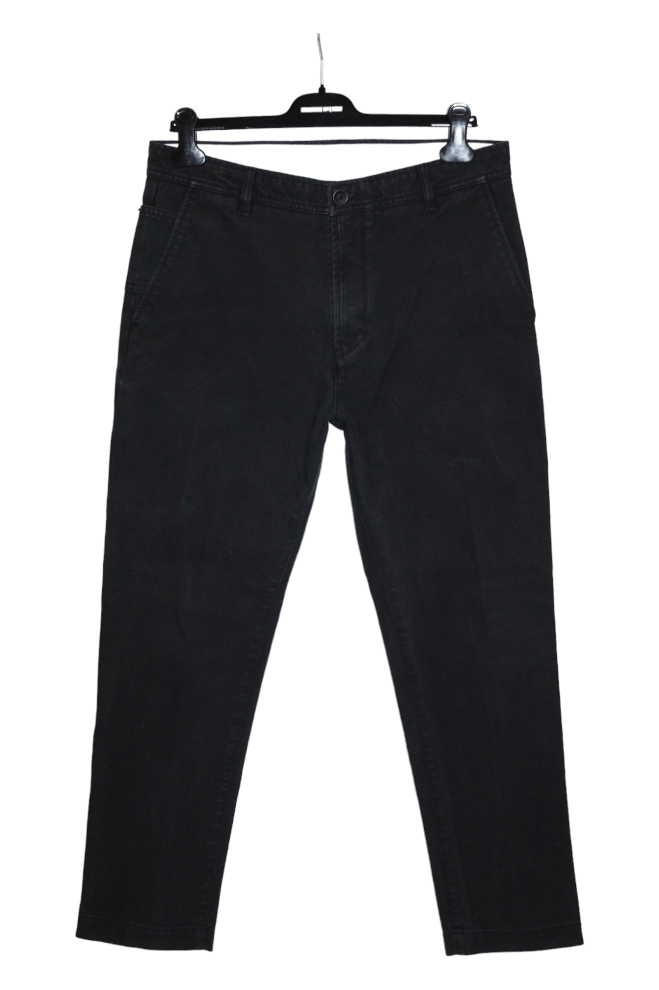 Diesel Diesel Black P-Jared-NL Slim Fit Twill Chino Cargo Trousers Size US 33 - 3 Thumbnail