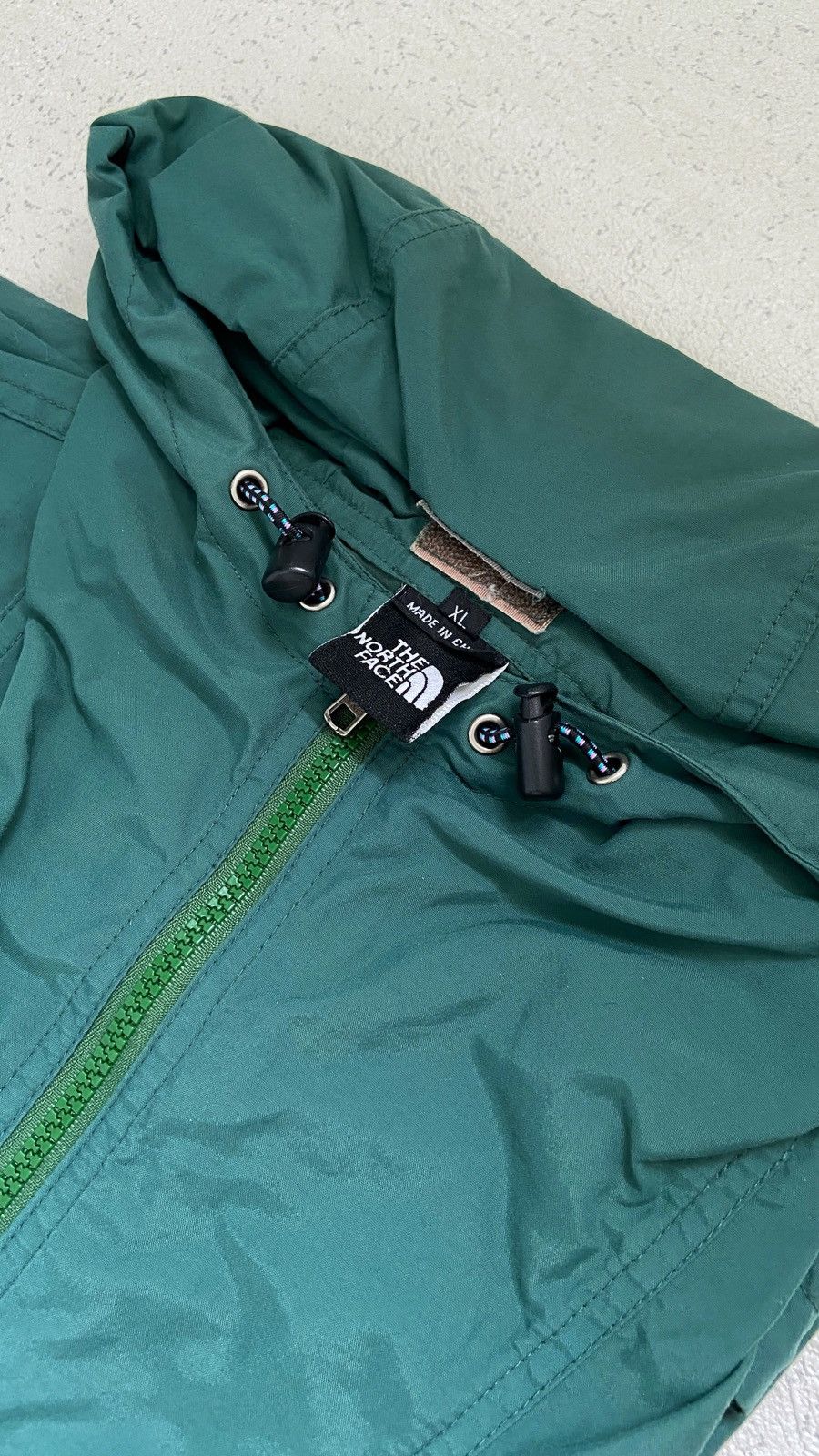 The North Face The North Face Windbreaker Green Jacket Size US XL / EU 56 / 4 - 2 Thumbnail