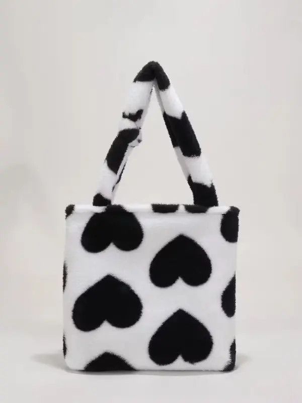 Japanese Brand TOTE BAG VINTAGE JAPANANESE BRAND HEART Size ONE SIZE - 4 Thumbnail