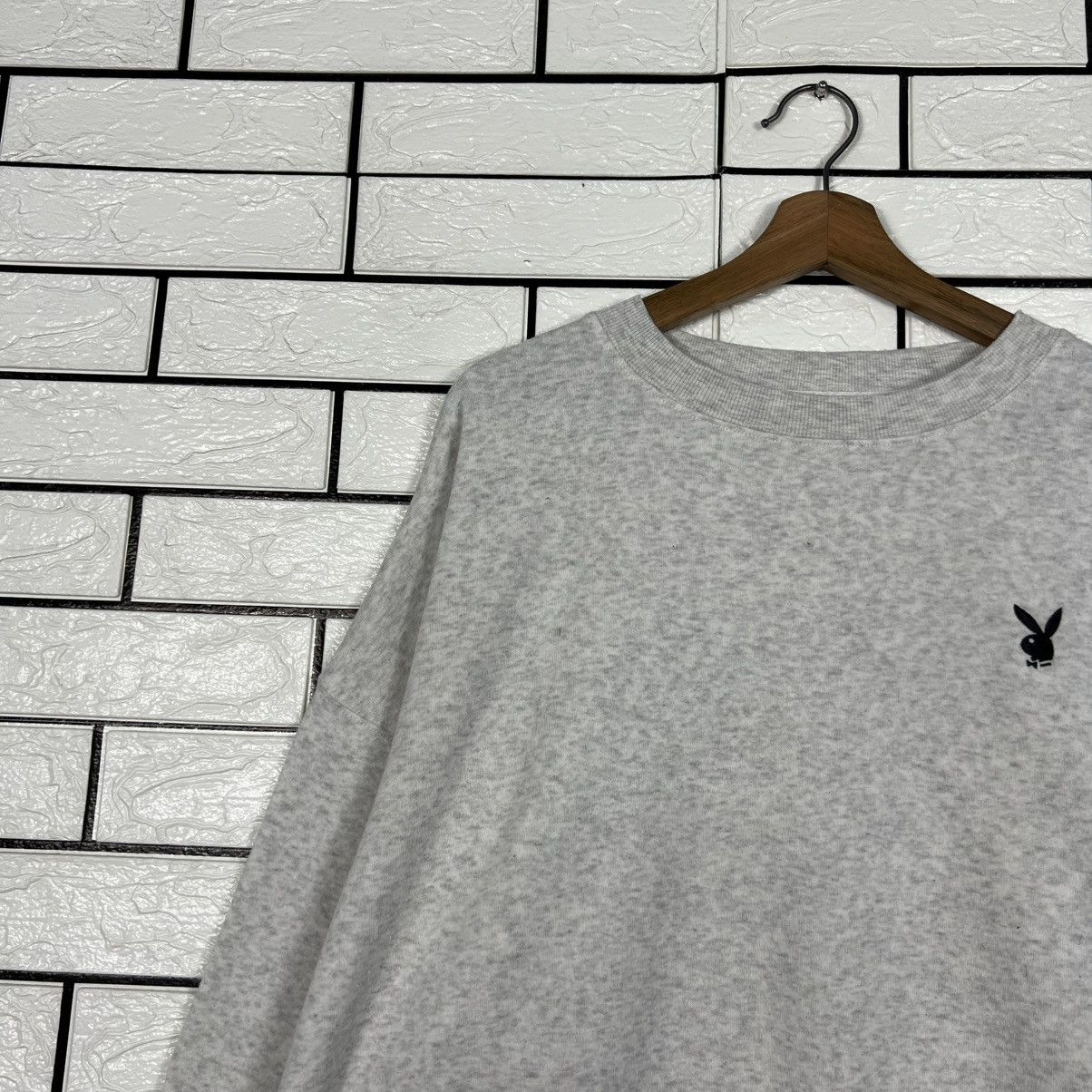 Playboy PLAYBOY Embroidered Big Logo Crewneck Sweatshirt #4247-C193 Size US L / EU 52-54 / 3 - 6 Thumbnail