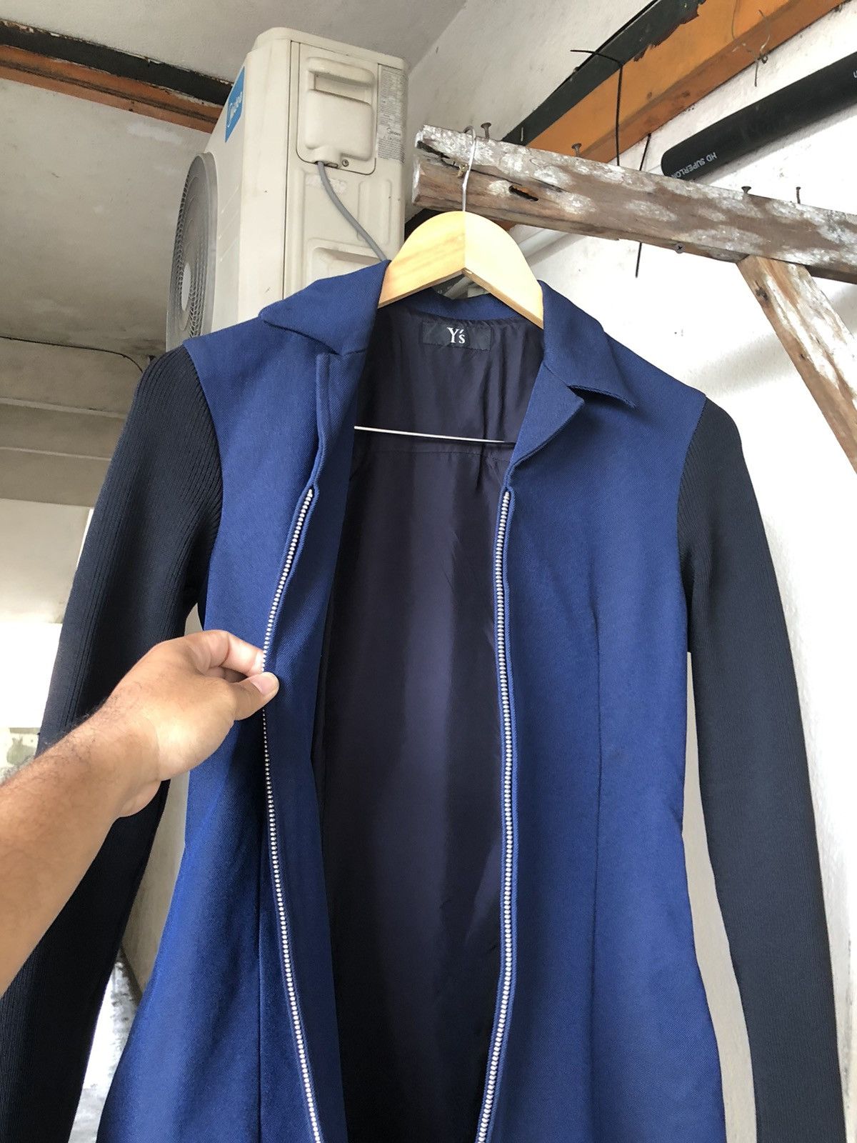 Yohji Yamamoto Rare❗️Ys Yohji Yamamoto Jacket Dress Women Autumn Zipper Size XS / US 0-2 / IT 36-38 - 12 Thumbnail