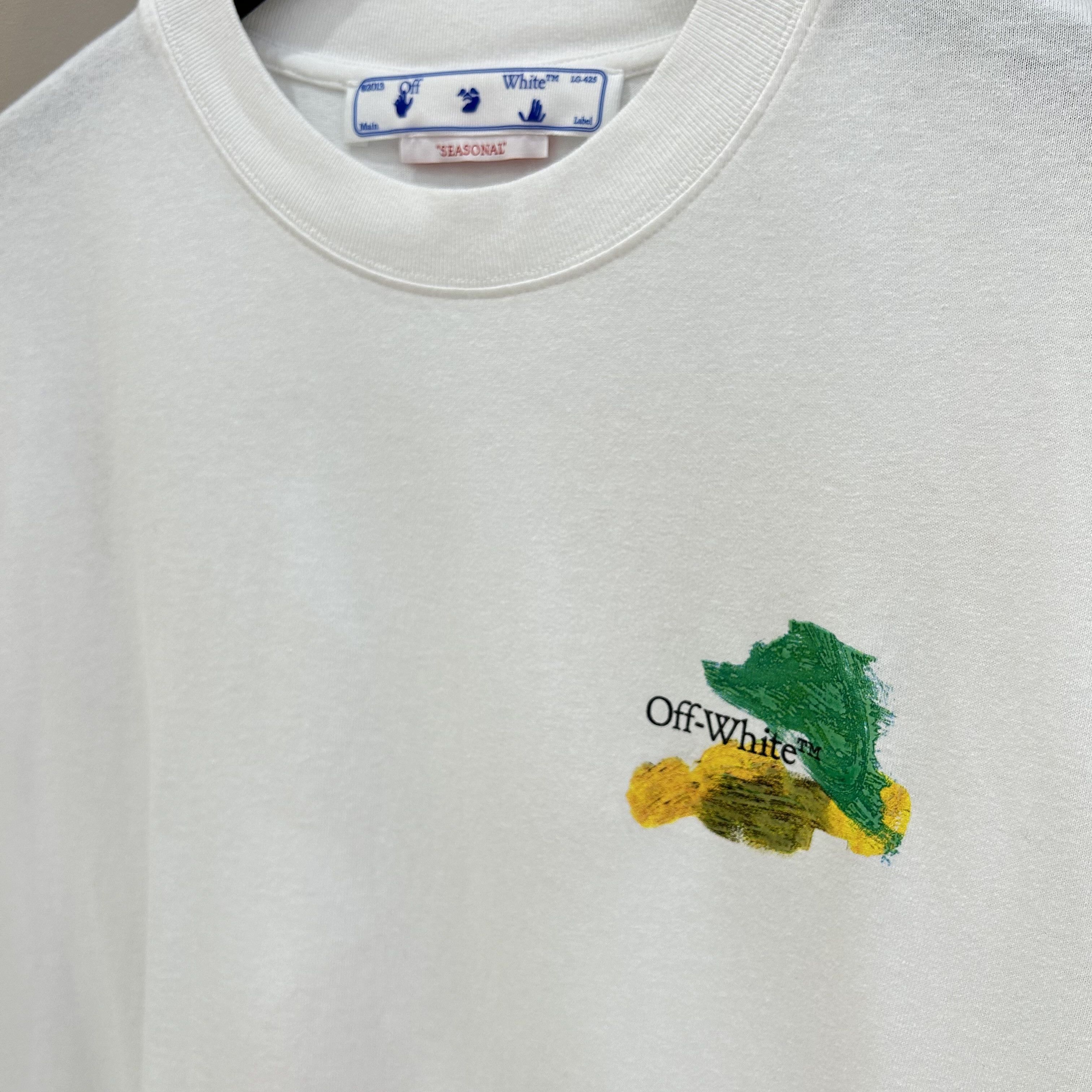 Off-White OFF-WHITE Brush Arrows Slim Skate S/S Tee Size US M / EU 48-50 / 2 - 3 Thumbnail