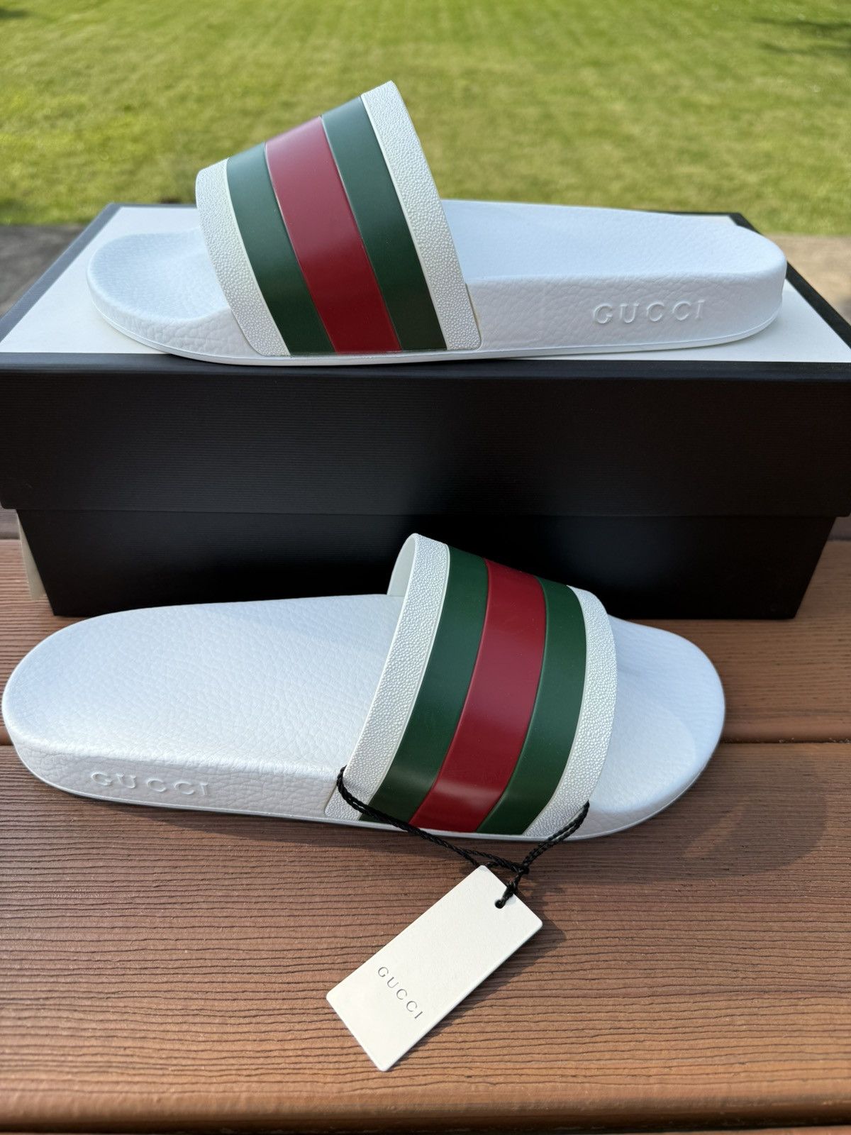 Gucci Men's Gucci Sandals Style ‎816380 AADUO 1000 | Grailed