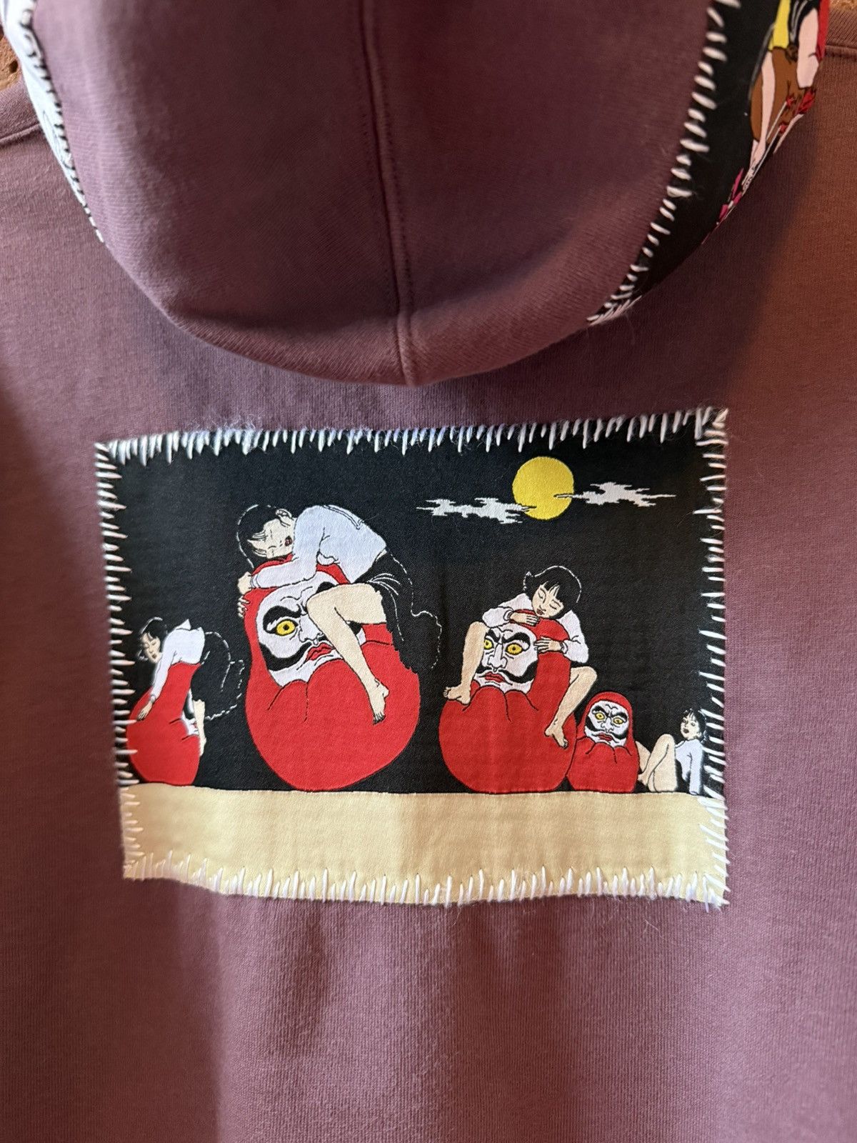 Supreme Supreme Toshio Saeki Hooded Sweatshirt RARE size SMALL Size US S / EU 44-46 / 1 - 6 Thumbnail