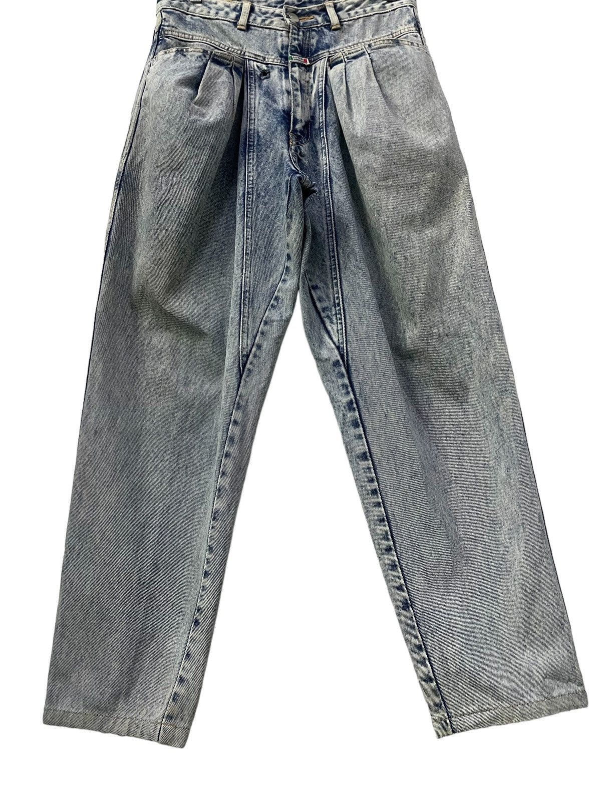 Edwin × Japanese Brand × Vintage Vintage 90s Edwin Big Tab Baggy Stone Wash Jeans Size US 30 / EU 46 - 4 Thumbnail