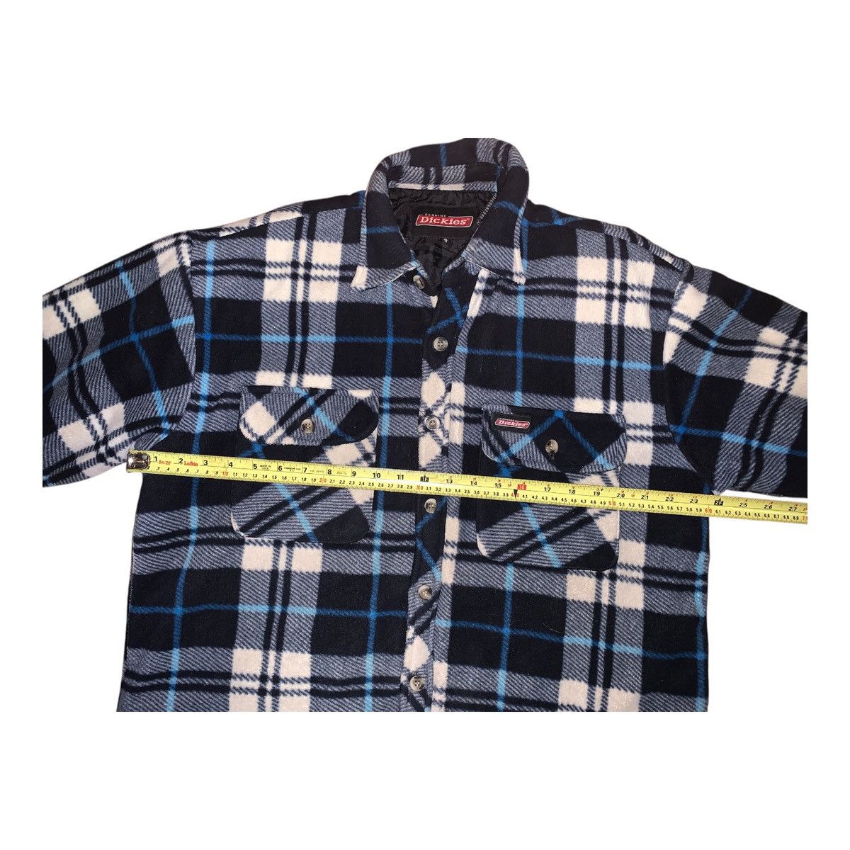 Dickies Dickies Quilted Flannel Shirt Jacket Men's Size Medium Blue Size US M / EU 48-50 / 2 - 6 Thumbnail