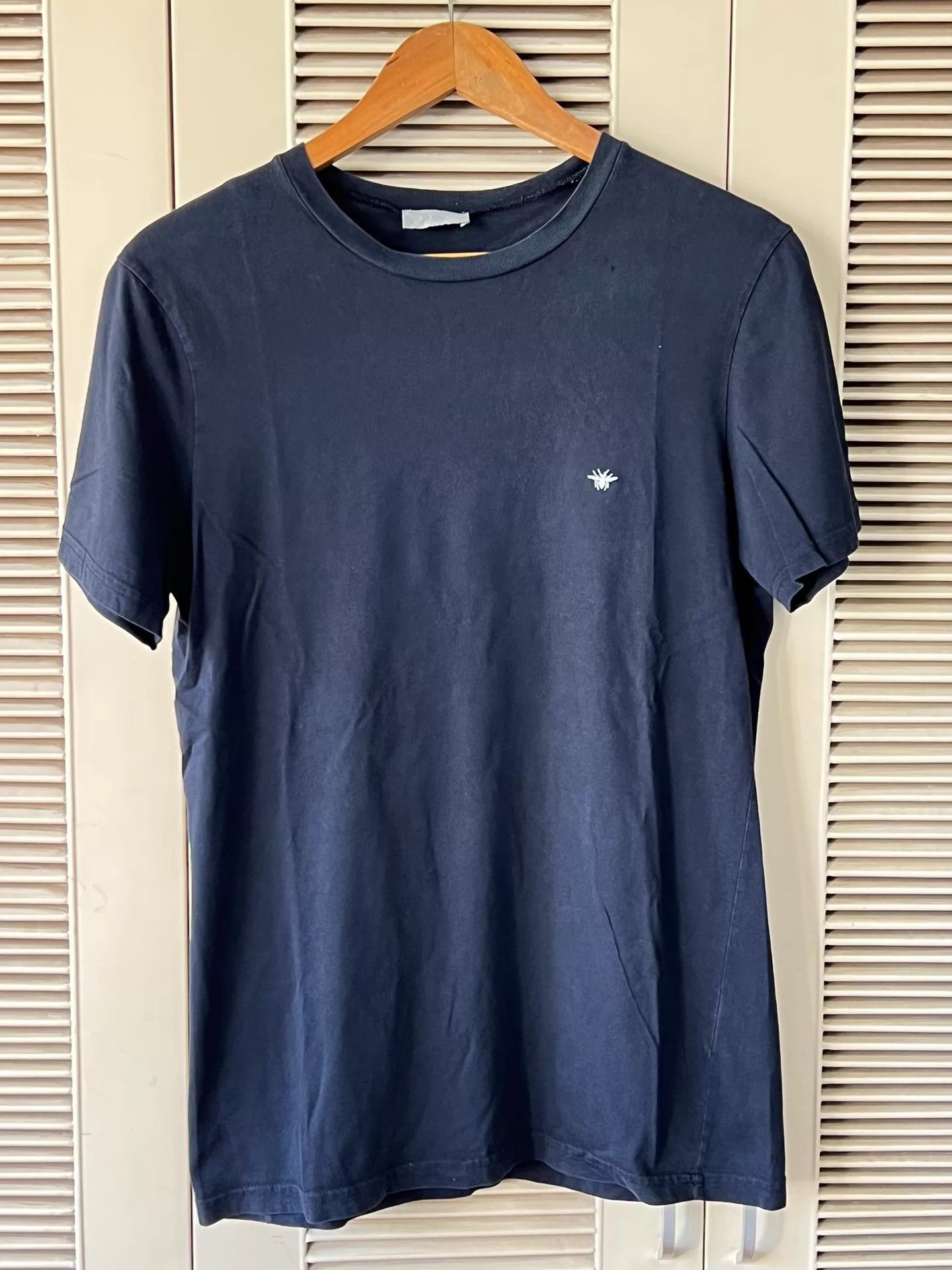 Dior Dior Men's Black Bee Embroidered SS T-Shirt XS Size US XS / EU 42 / 0 - 1 Thumbnail