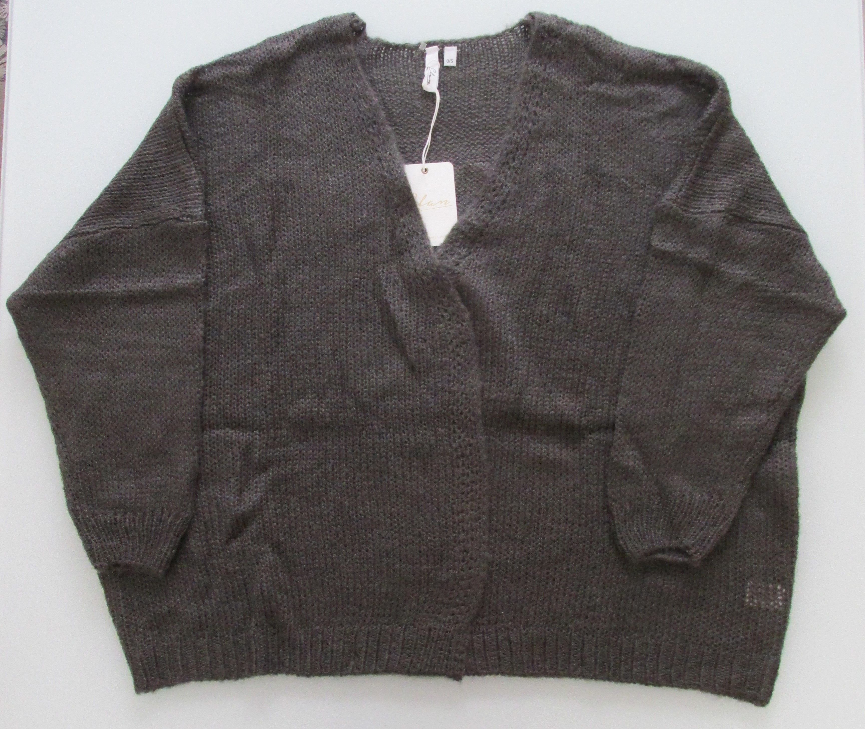 ELAN Elan (NWT) Women's Open Front Cardigan Sweater Size Small Size S / US 4 / IT 40 - 1 Thumbnail