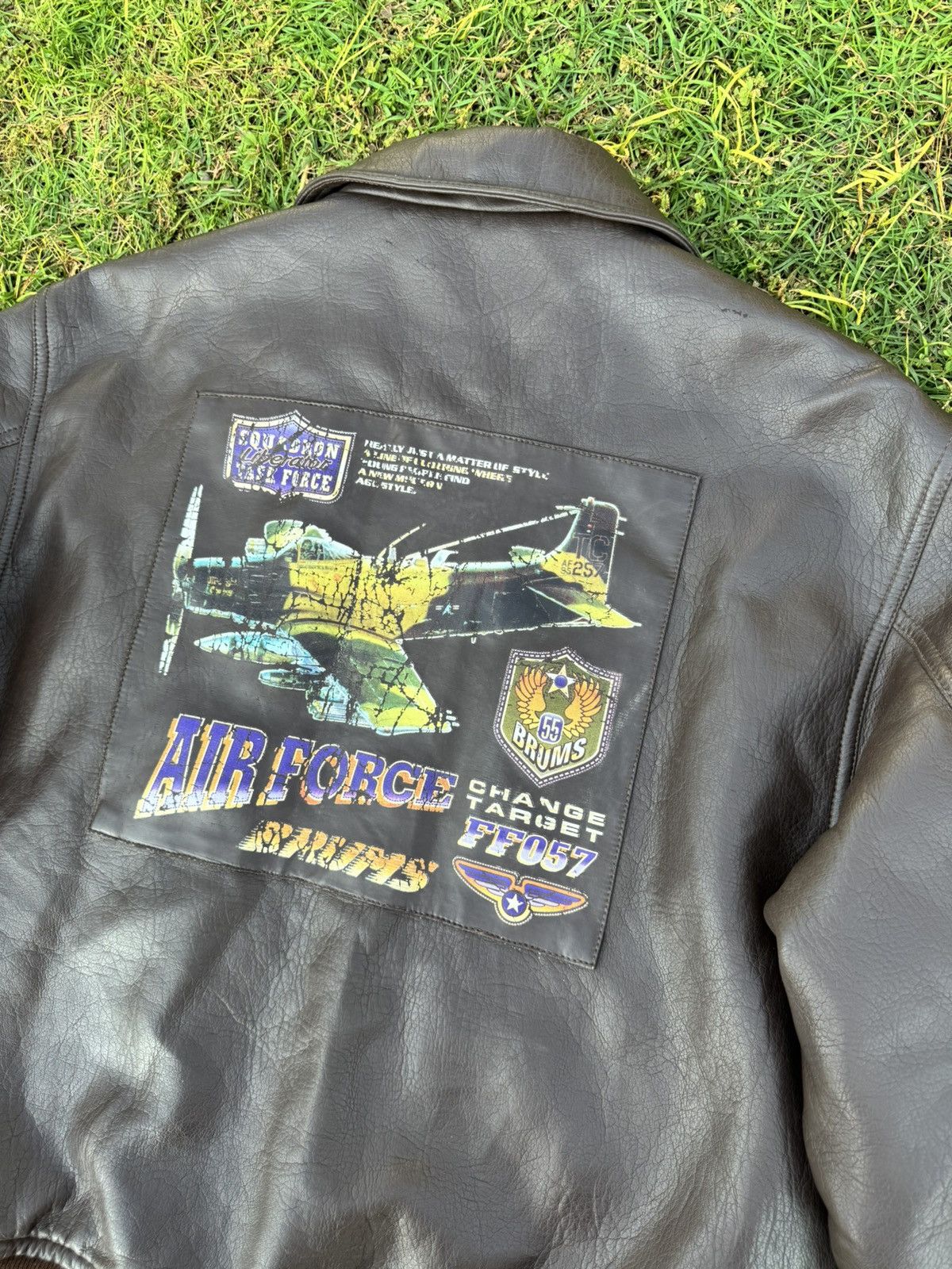 Vintage Jacket BRUMS COAT AVIANO AIR FORCE MILITARY EQUIPMENT Size US M / EU 48-50 / 2 - 13 Thumbnail