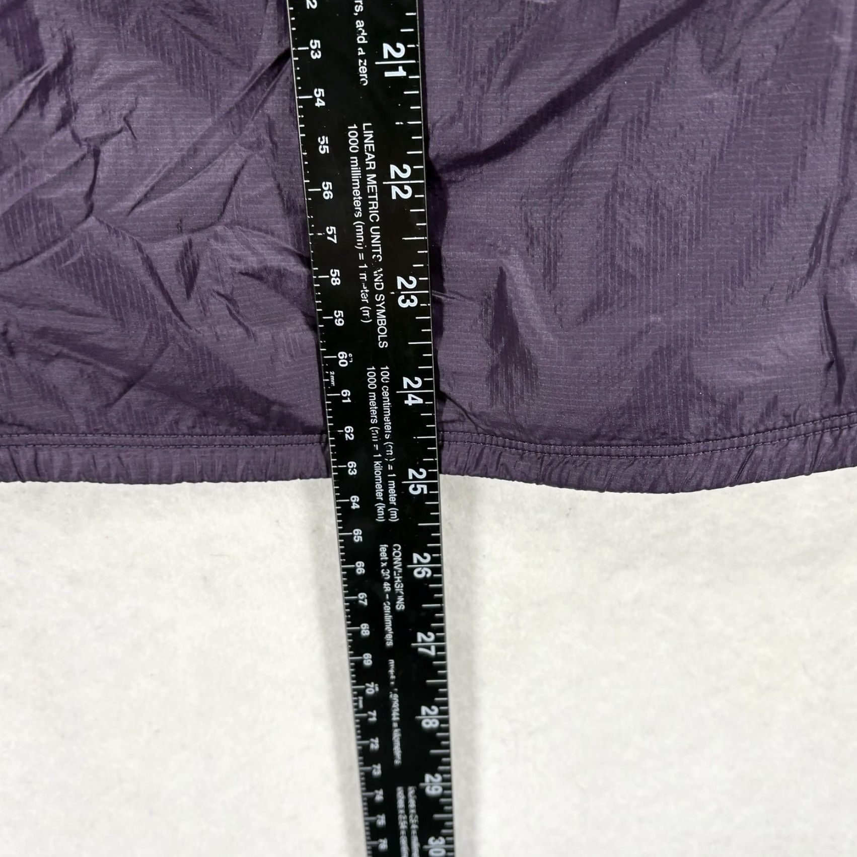 The North Face The North Face Jacket Womens Medium Purple Windbreaker 1/4 Zip Fleece Hiking Size M / US 6-8 / IT 42-44 - 6 Thumbnail