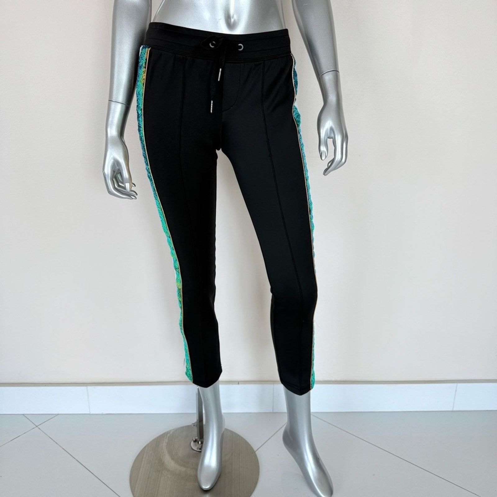 Pam & Gela NEW!!! PAM&GELA women pants with sequins size P Size 27" / US 4 / IT 40 - 1 Thumbnail