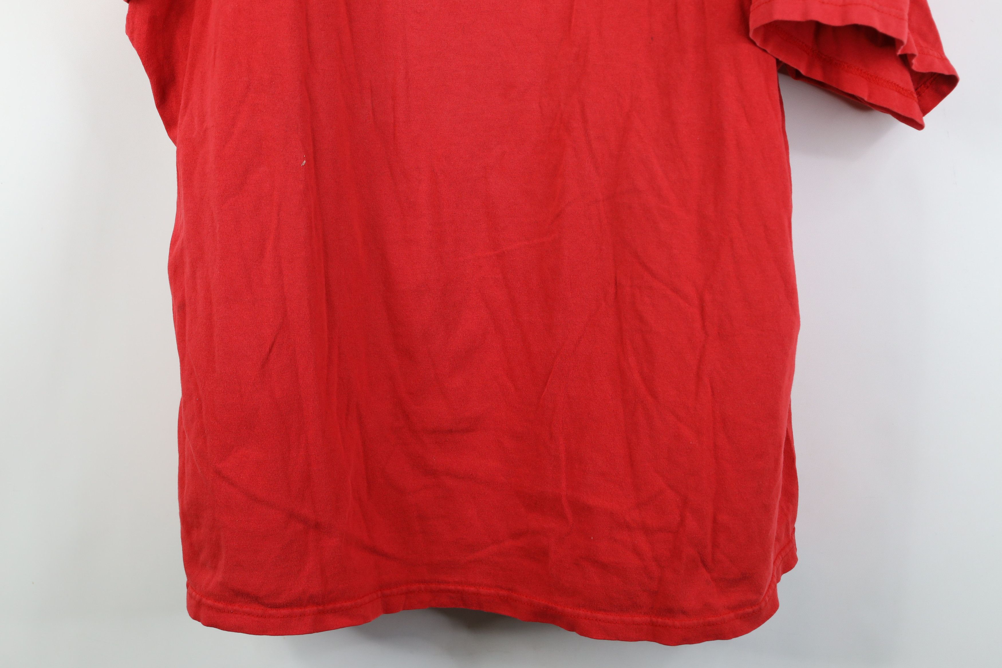Adidas Vintage Y2K Adidas Boston Red Sox Baseball T-Shirt Red Size US XXL / EU 58 / 5 - 3 Thumbnail