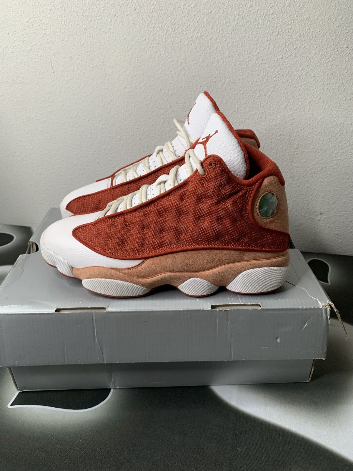 Jordan Brand Air Jordan 13 Retro Dune Red Size US 8 / EU 41 - 6 Thumbnail