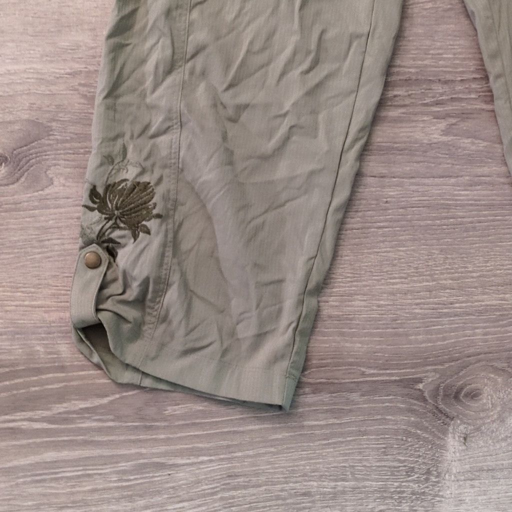 Chicos Zenergy By Chico's Neema Embroidered Crop Golf Pants Size .5 Size 32" / US 10 / IT 46 - 3 Thumbnail