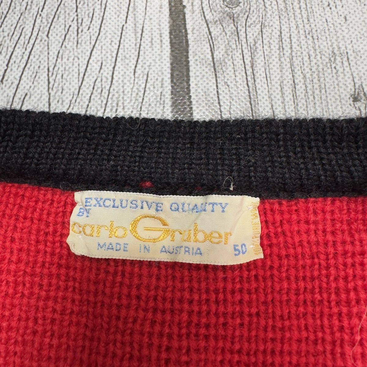 Vintage Vintage Carlo Gruber Austria Eagle sweater Size US M / EU 48-50 / 2 - 4 Thumbnail