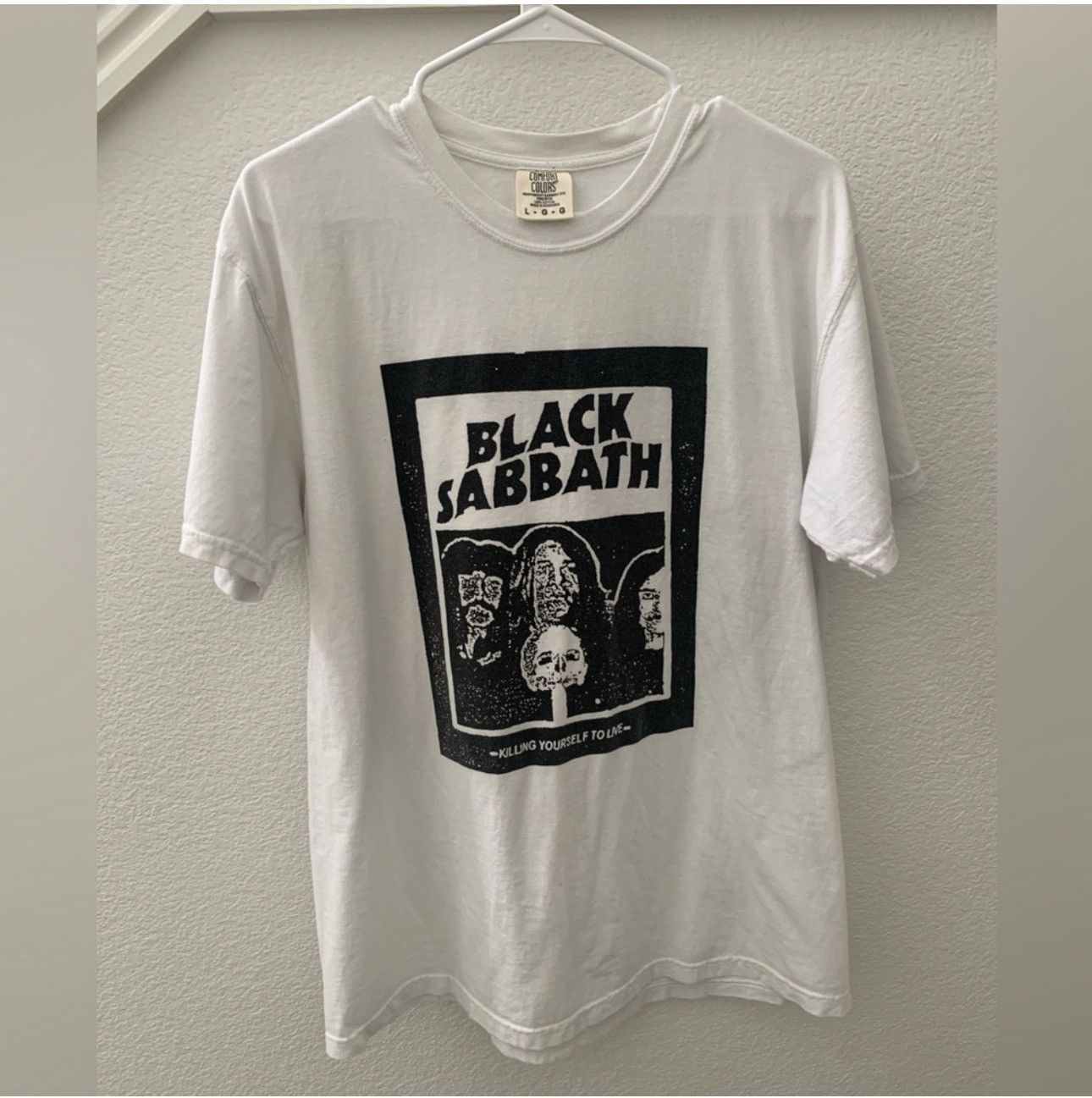 Black Sabbath Black Sabbath Vintage Band Tee Sabbath Bloody Sabbath L 1/1 Size US L / EU 52-54 / 3 - 1 Thumbnail