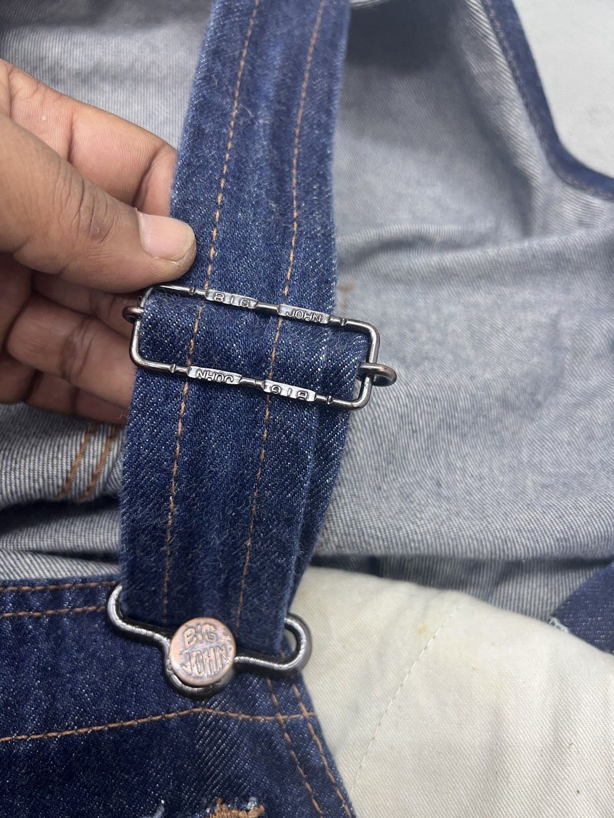 Big John BIG JOHN DENIM OVERALLS HIGH BACK Size US 32 / EU 48 - 14 Thumbnail